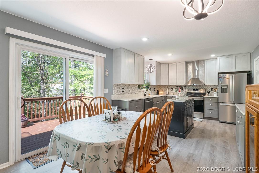 Image 1: Open Kitchen and dining area with plenty of space