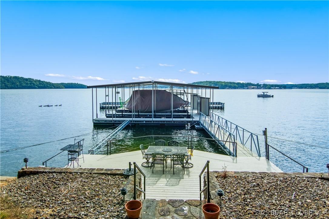 Image 3: The extra spacious martini deck is a nice place wh