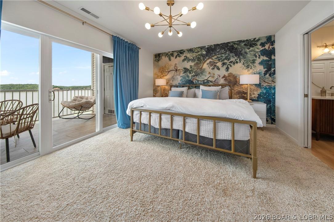 Image 3: Large Master Bedroom with ensuite & accent wall