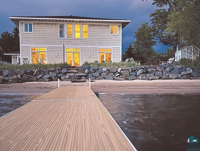 Image 1: View of dock, Dock