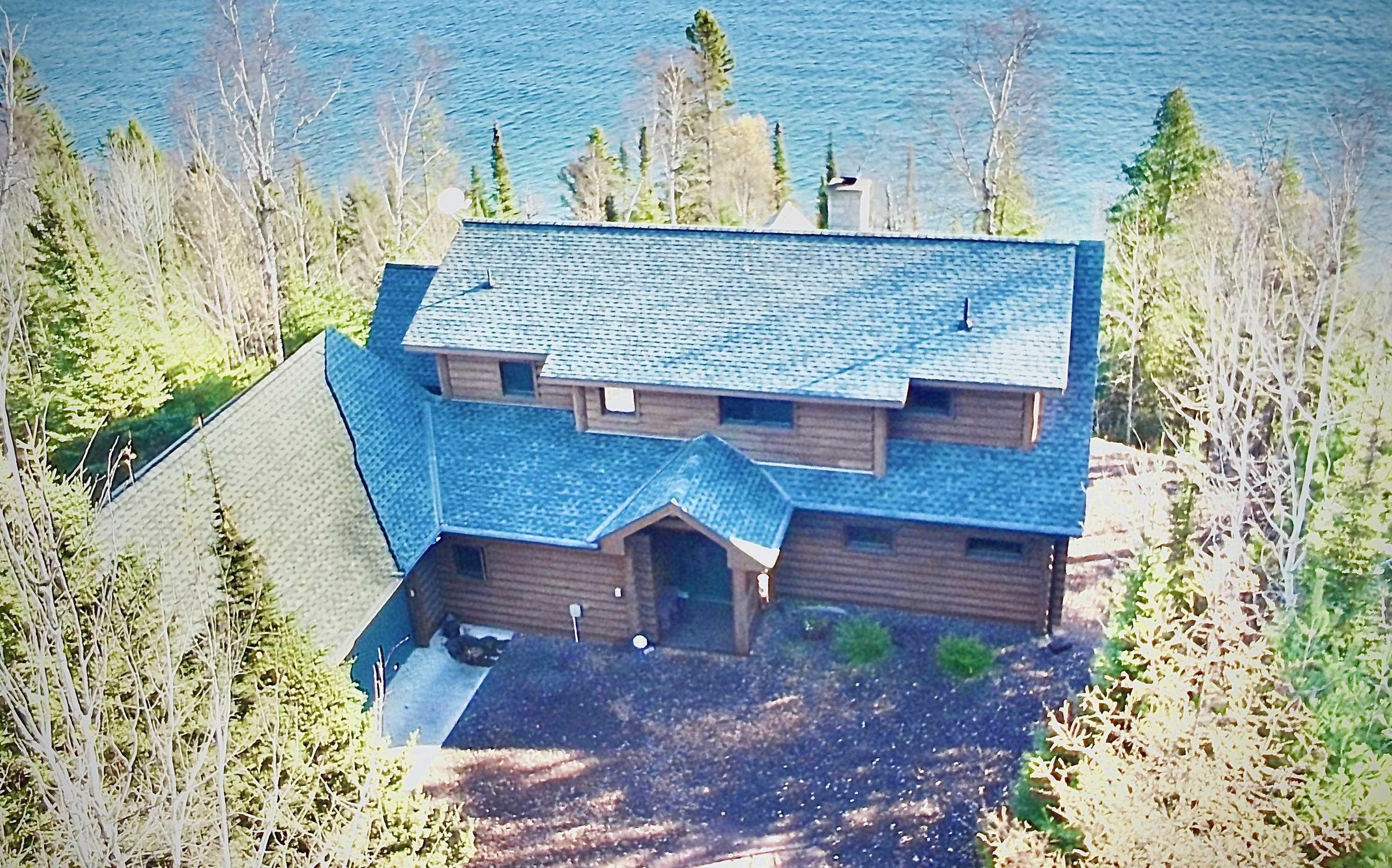 Image 2: On Lake Superior, Newly Installed Roof