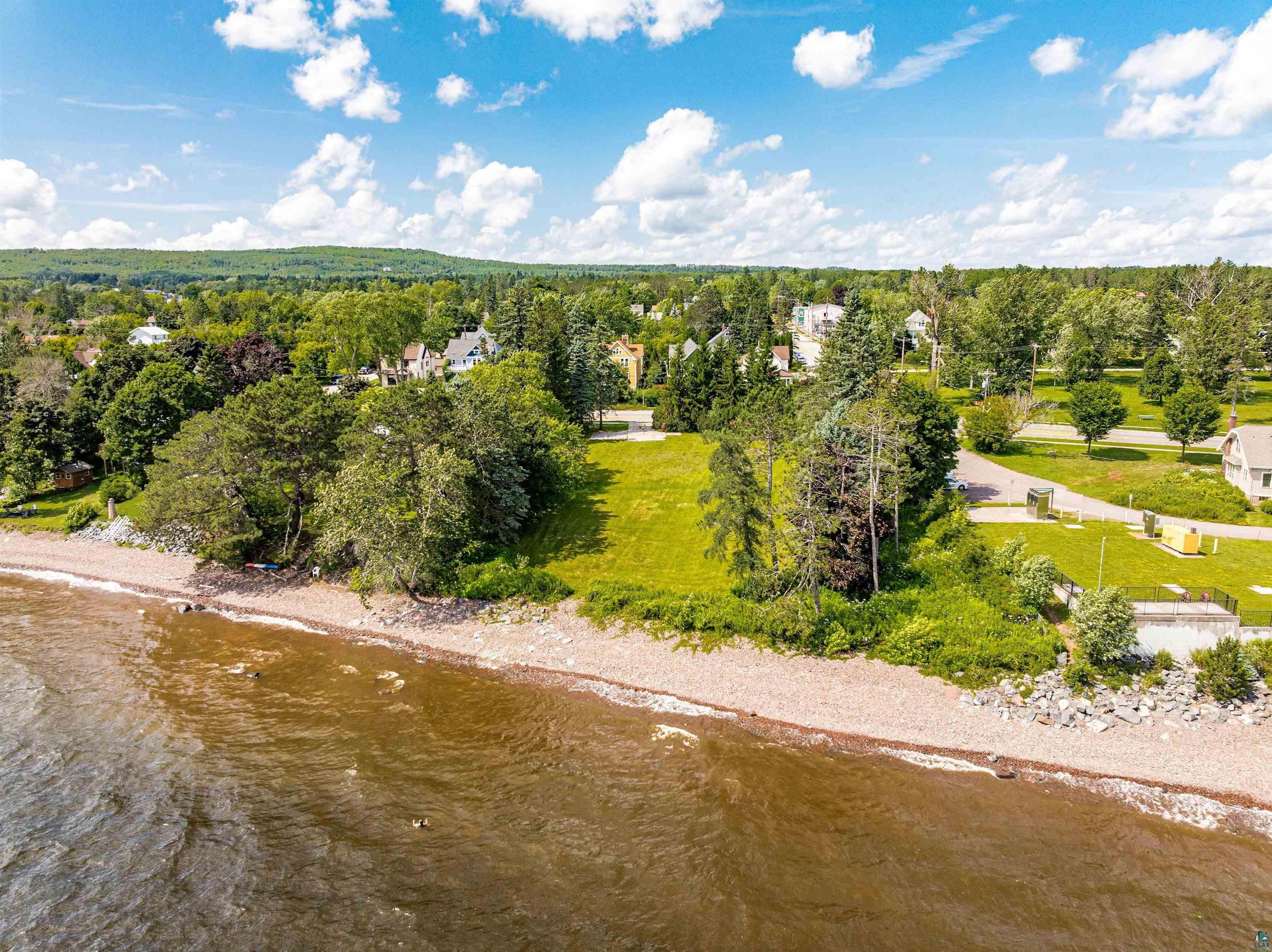 Image 2: Aerial view of a nearby body of water, Aerial View