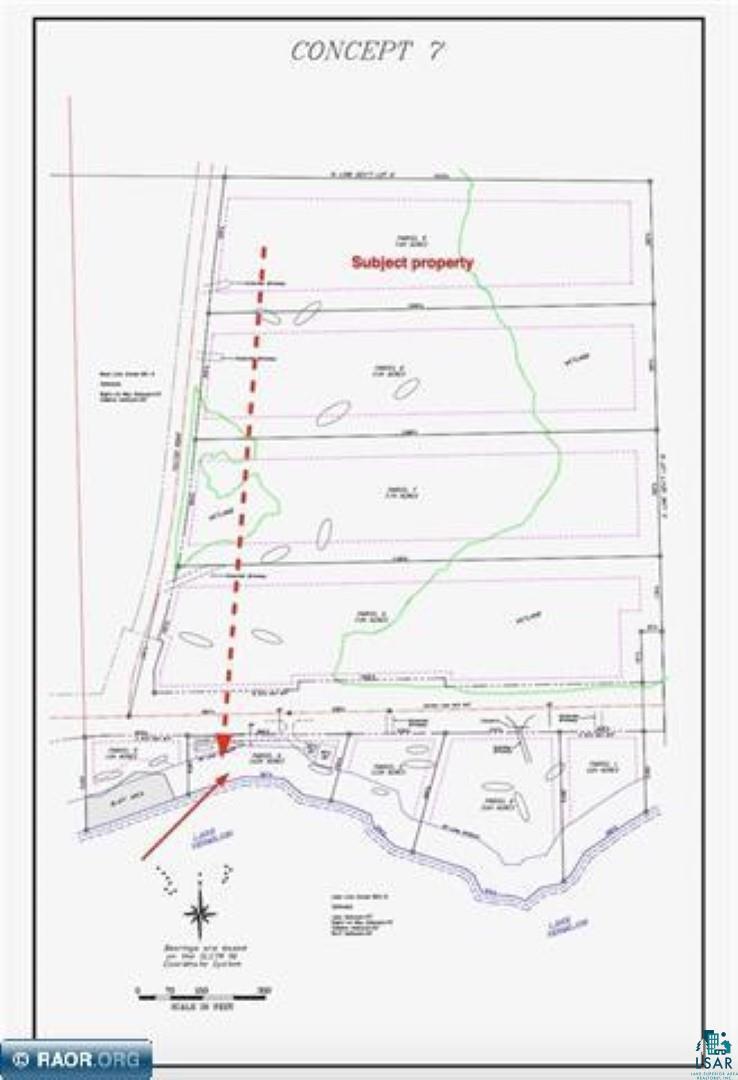 Image 2: Parcel D location to Lake Lot