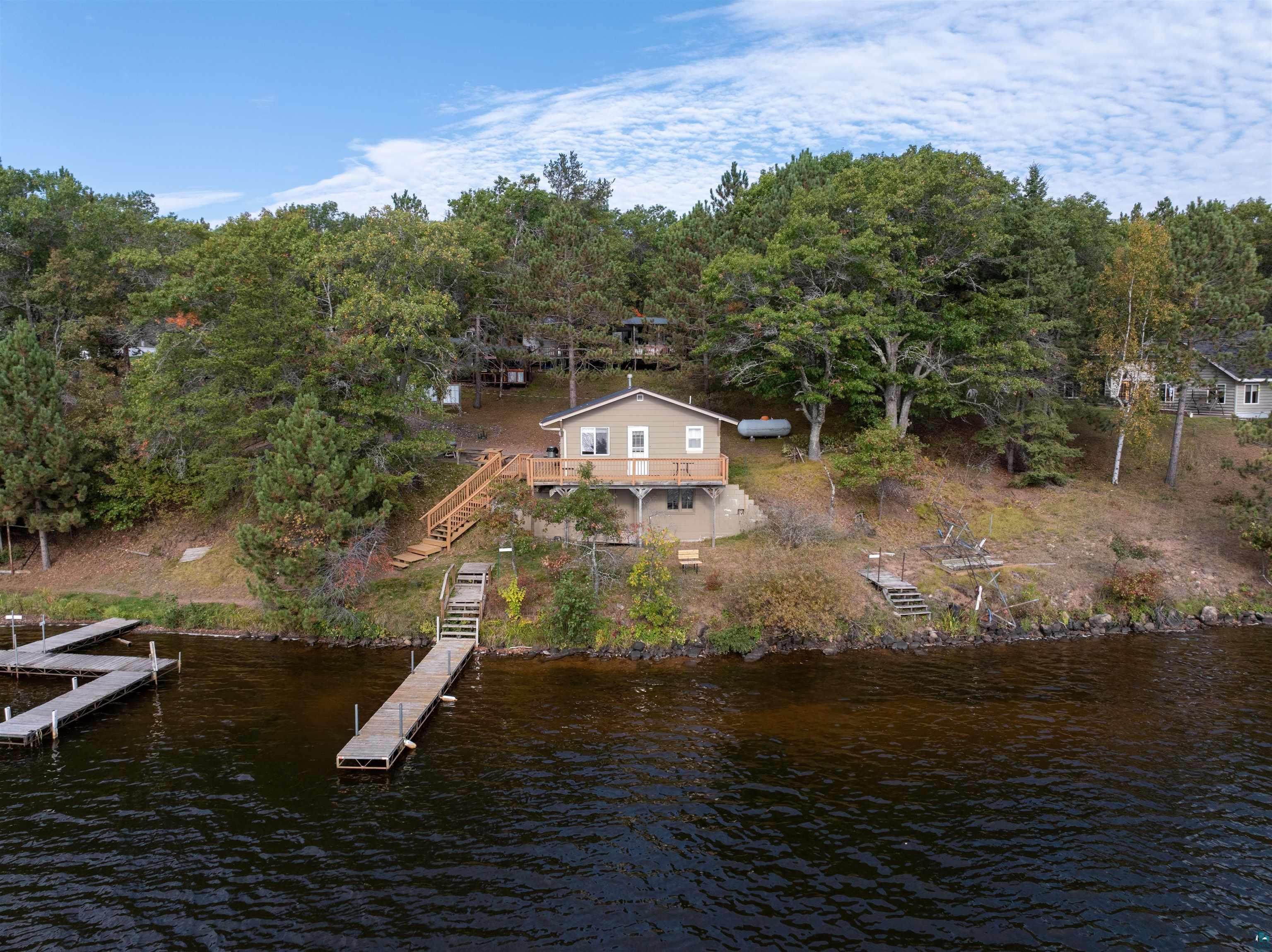 Image 3: View from above of property featuring a large body of water, Aerial View