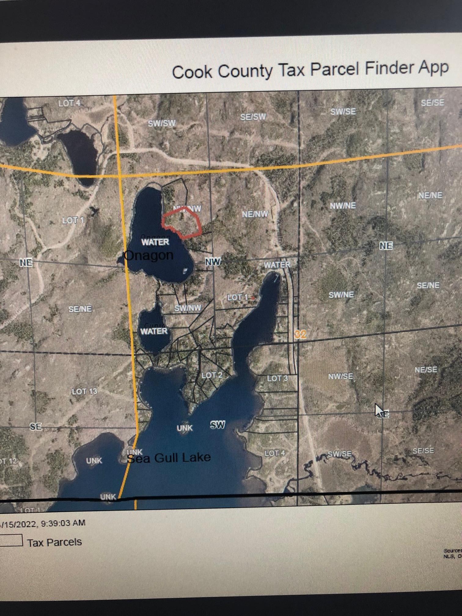 Image 1: Map / location featuring property boundaries highlighted, Map