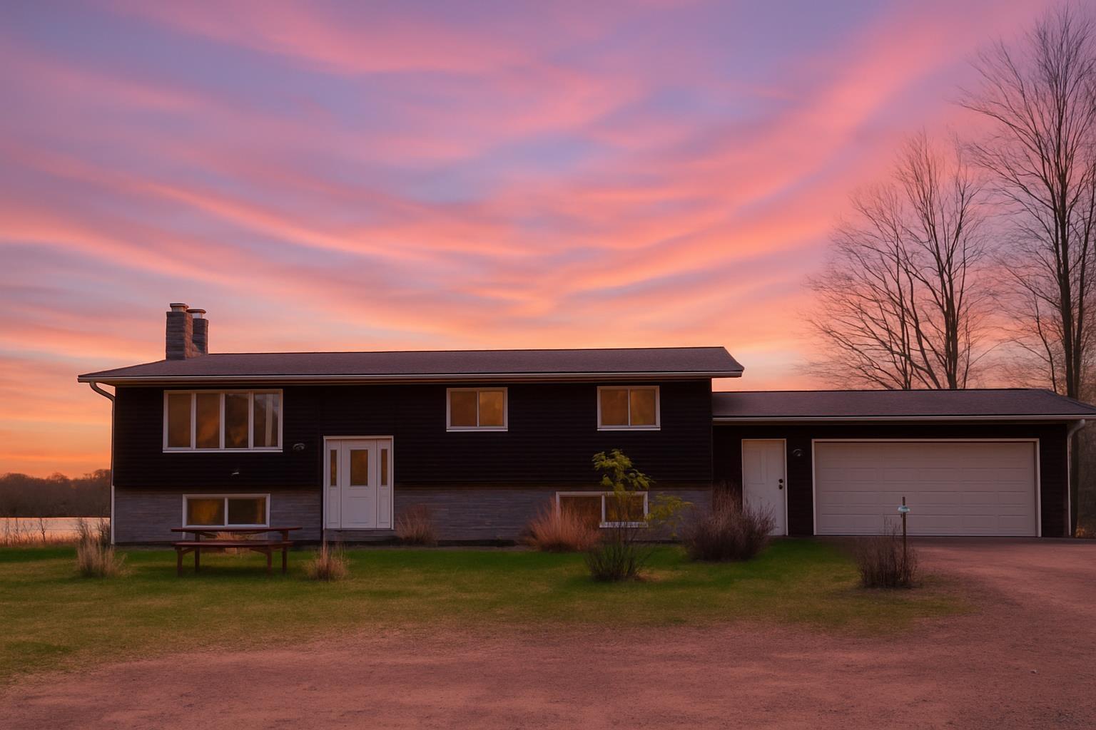 Image 0: Escape to your private retreat on the scenic shores of Half Moon Lake in Bayfield County., Escape to your private Retreat