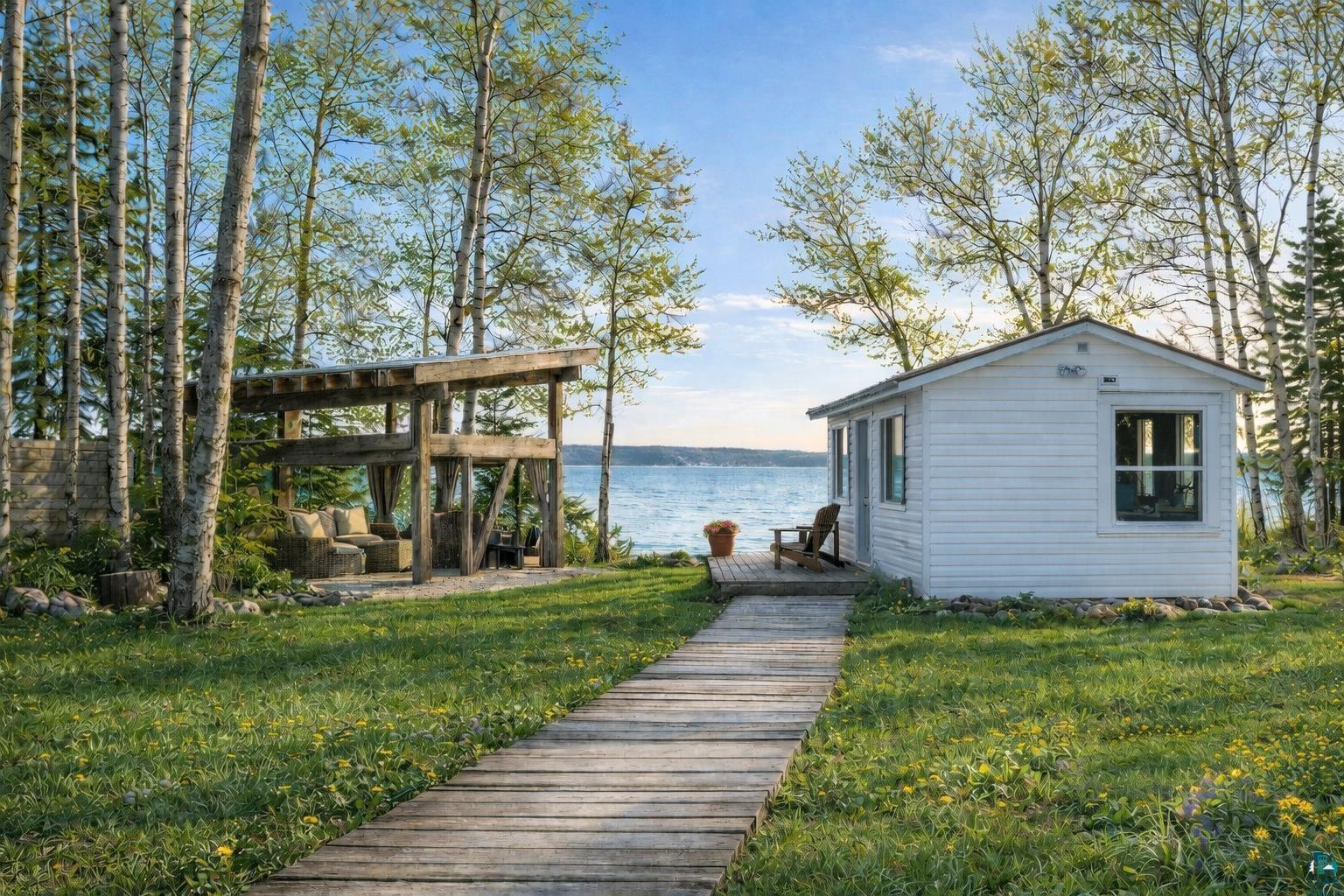 Image 0: Front of Cabin