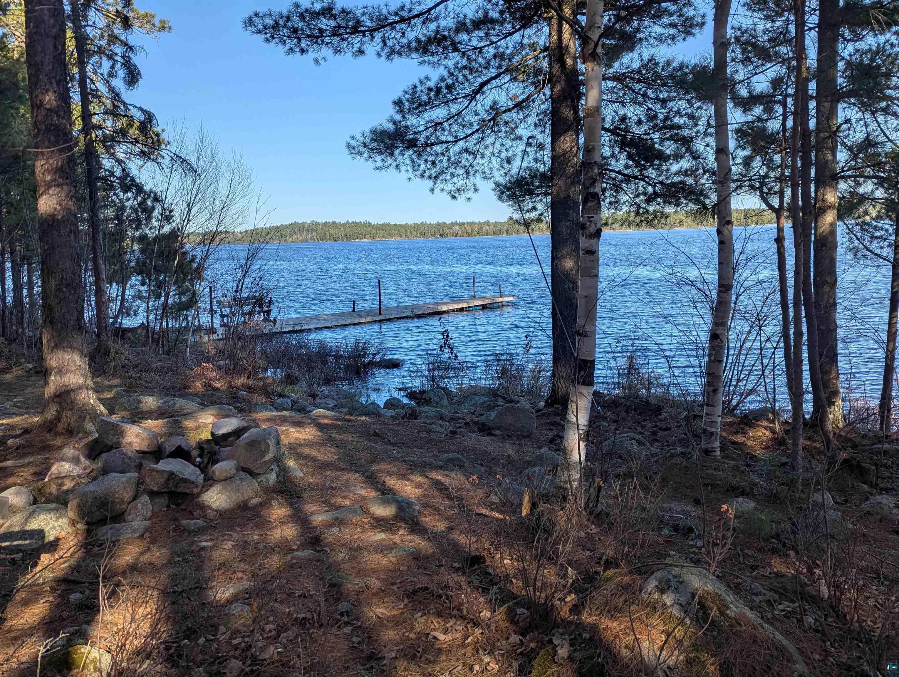 Image 3: Water view with a dock, View