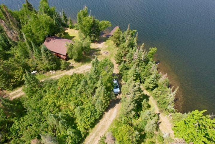 Image 2: Aerial view of a large body of water, Aerial View