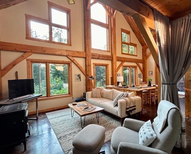 Image 0: Incredible natural light filters in., Living Room Main House