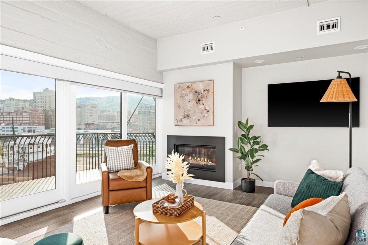 Image 3: Living room with hardwood / wood-style floors, Living Room