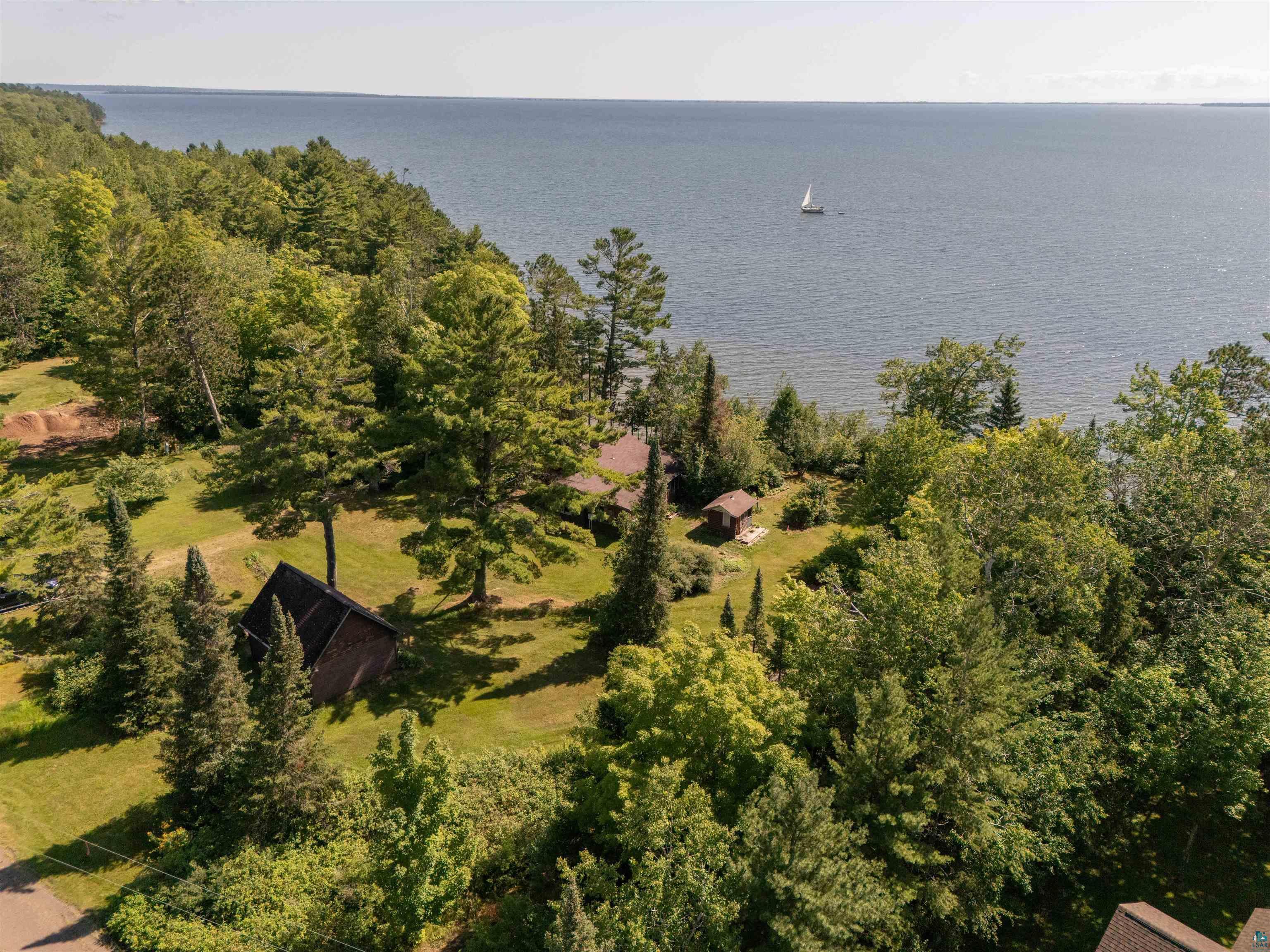 Image 1: Bird's eye view of Lake Superior, Lake Superior Frontage
