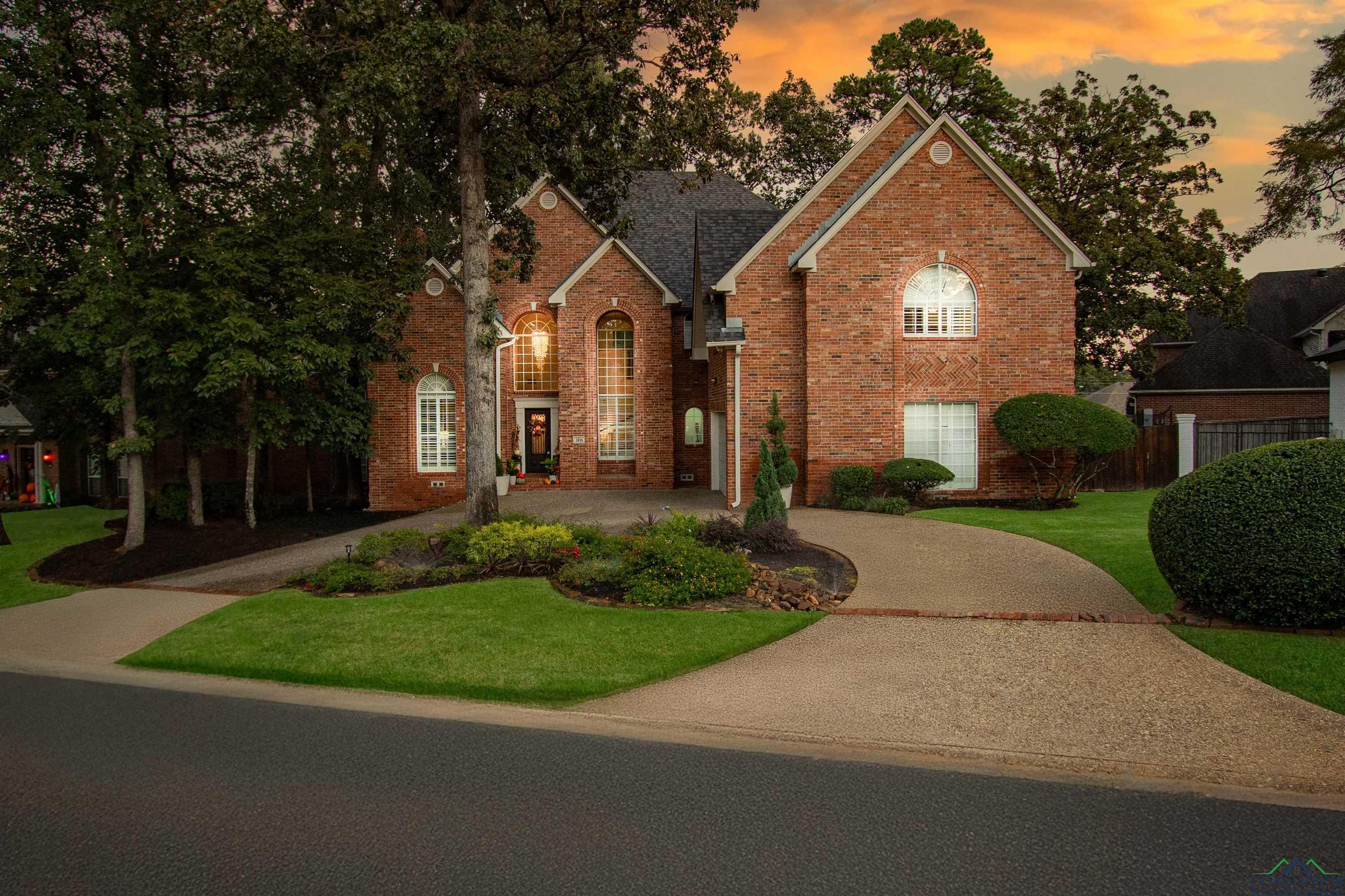 Image 0: Traditional-style house with brick siding, Front Of Structure