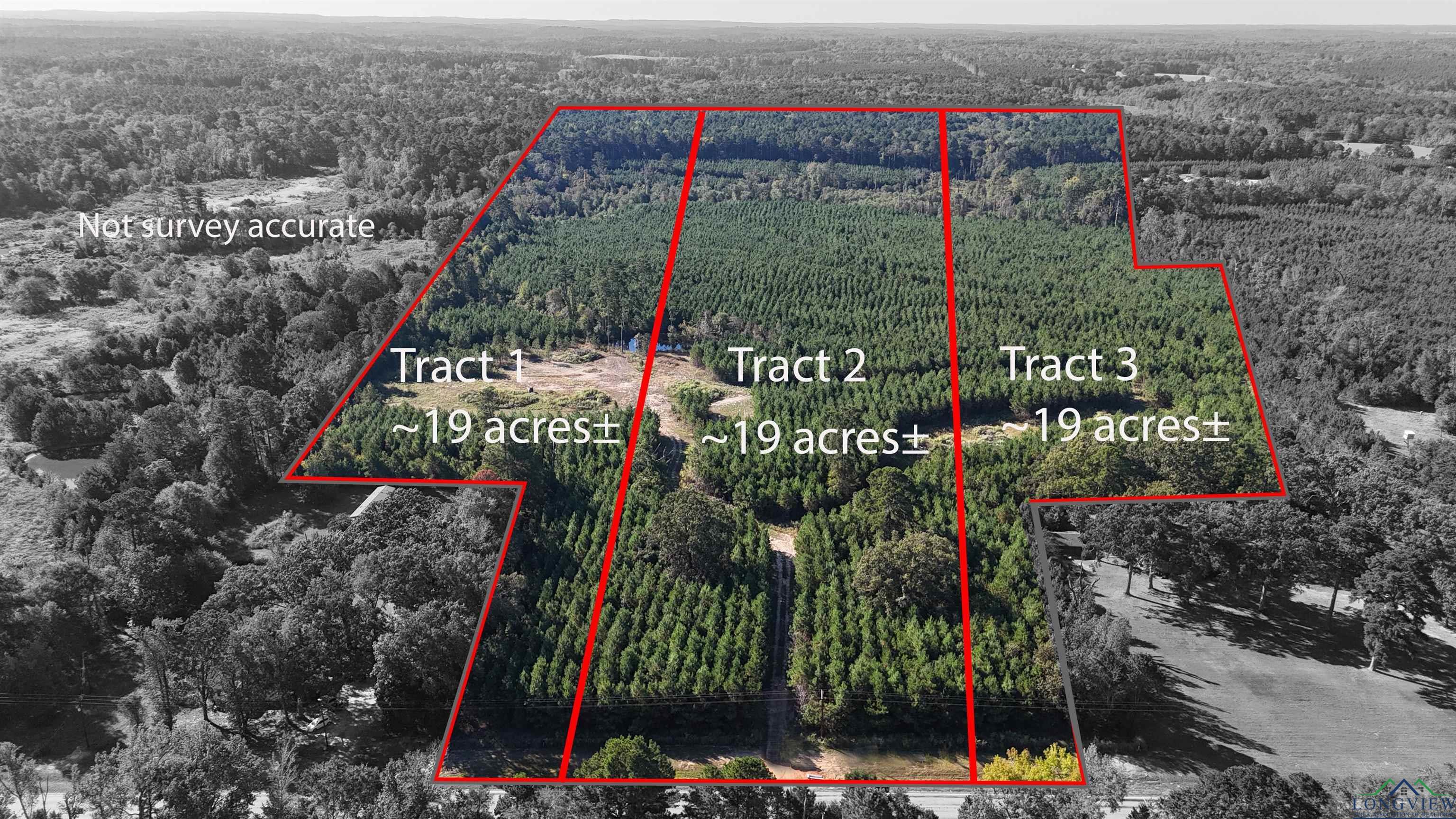 Image 1: View of property location with property parcel outlined, Aerial View