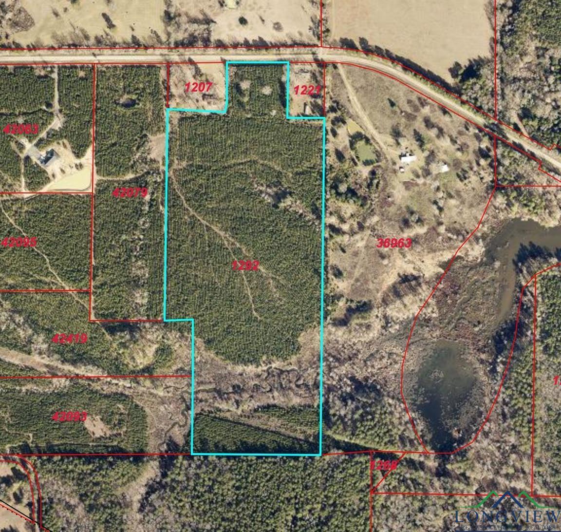 Image 2: Map of property location featuring property parcel outlined, Map