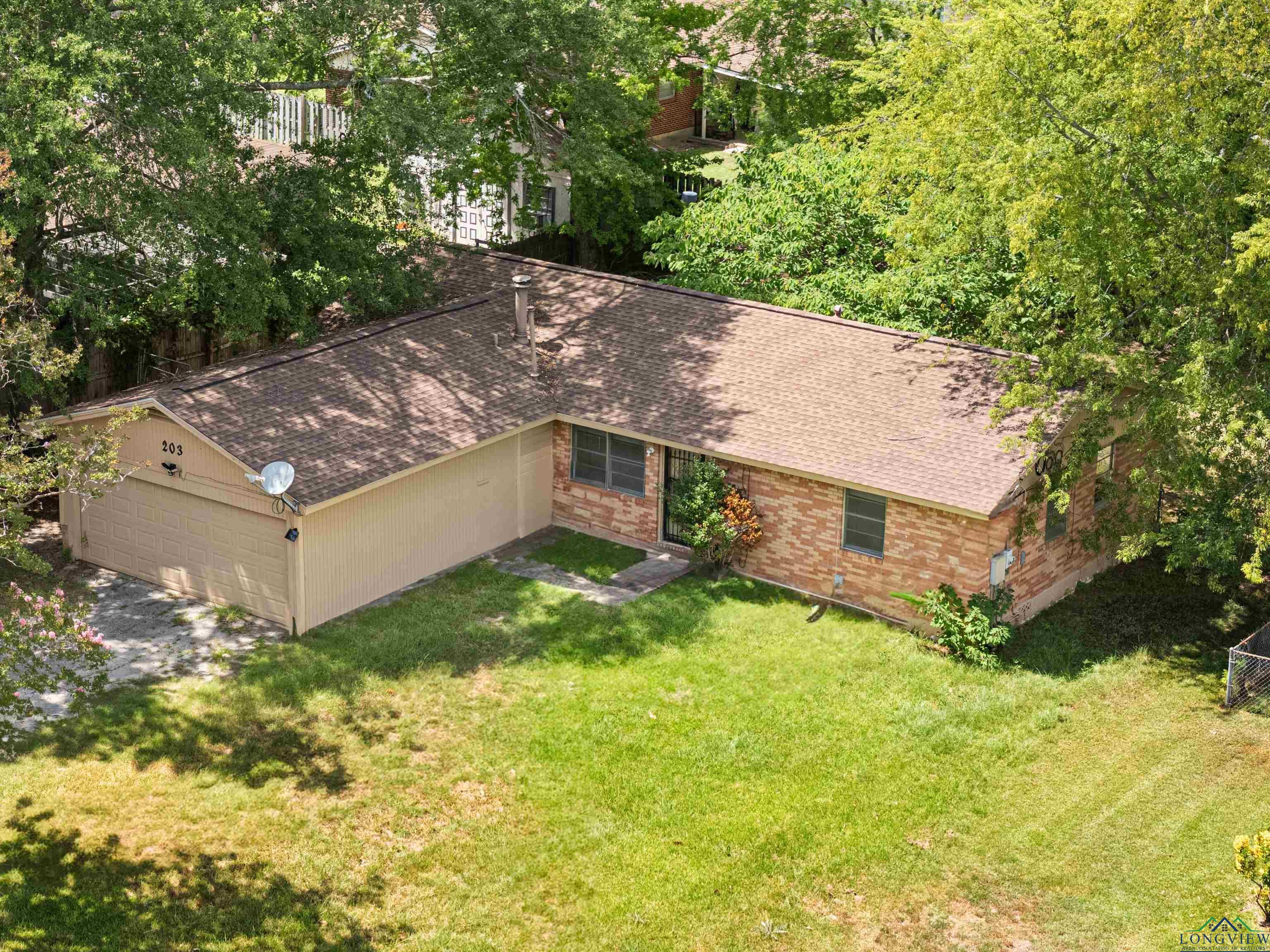 Image 1: Aerial view of property and surrounding area, Aerial View