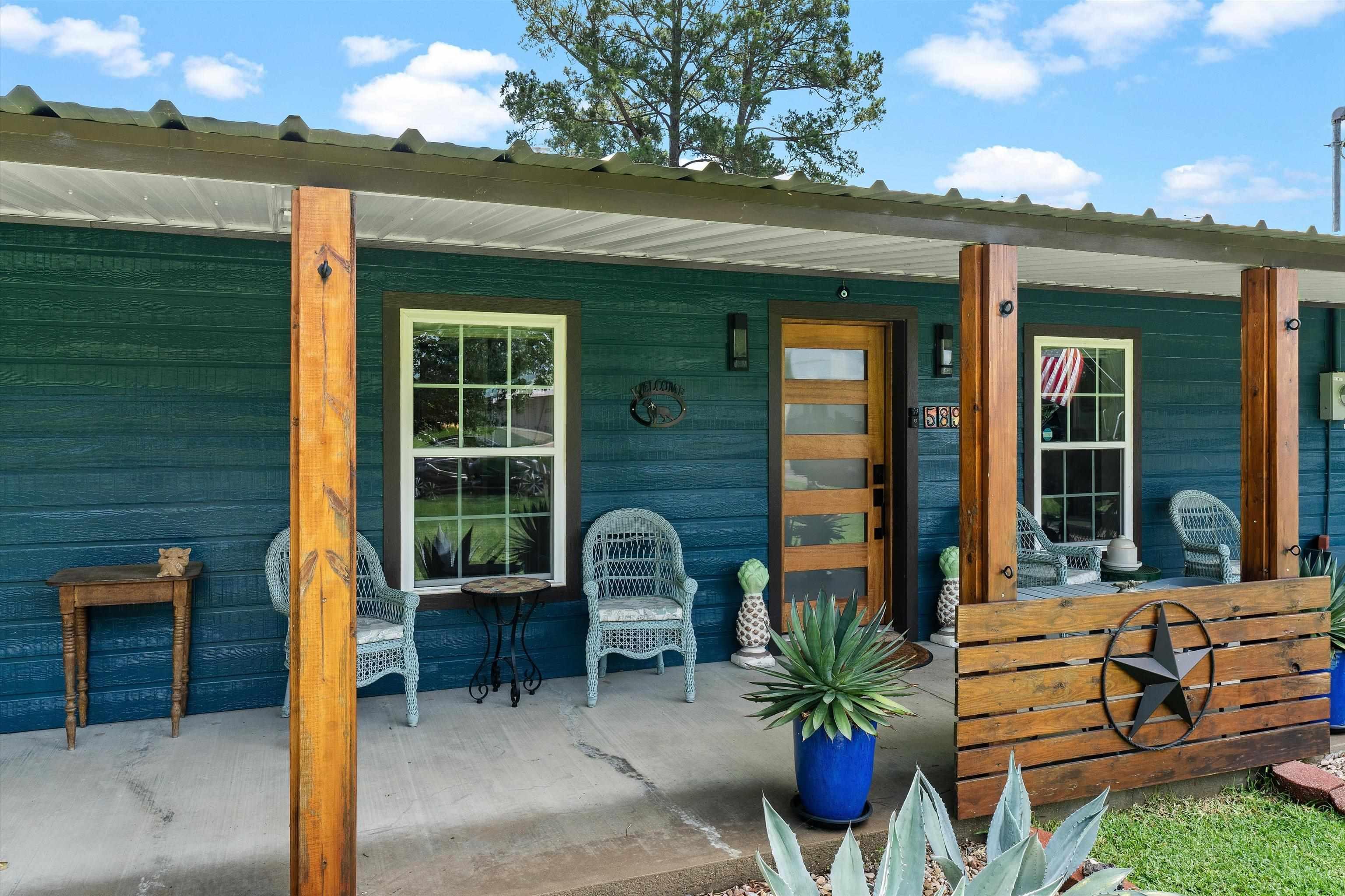 Image 1: View of patio, Patio