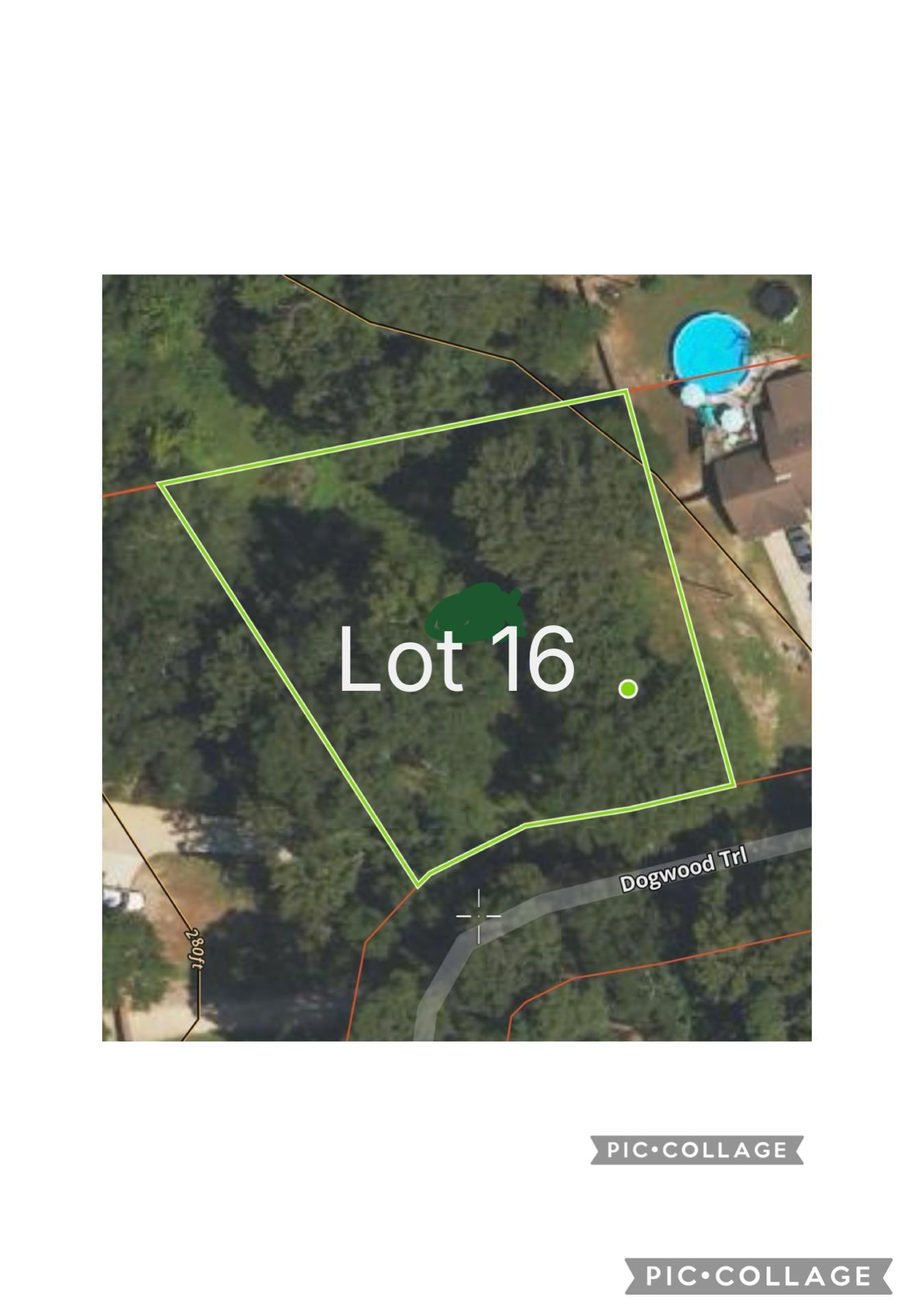 Image 2: Aerial overview of property's location with property parcel outlined, Map