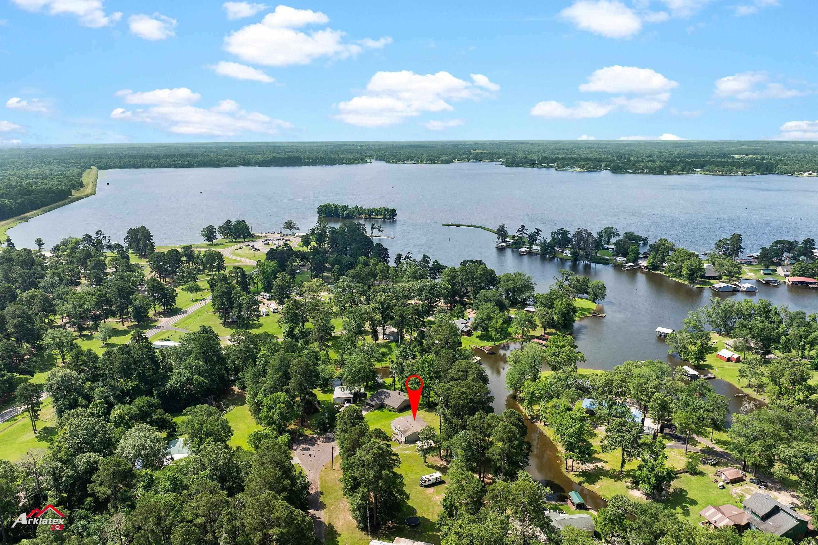Image 2: Bird's eye view of a large body of water, Aerial View