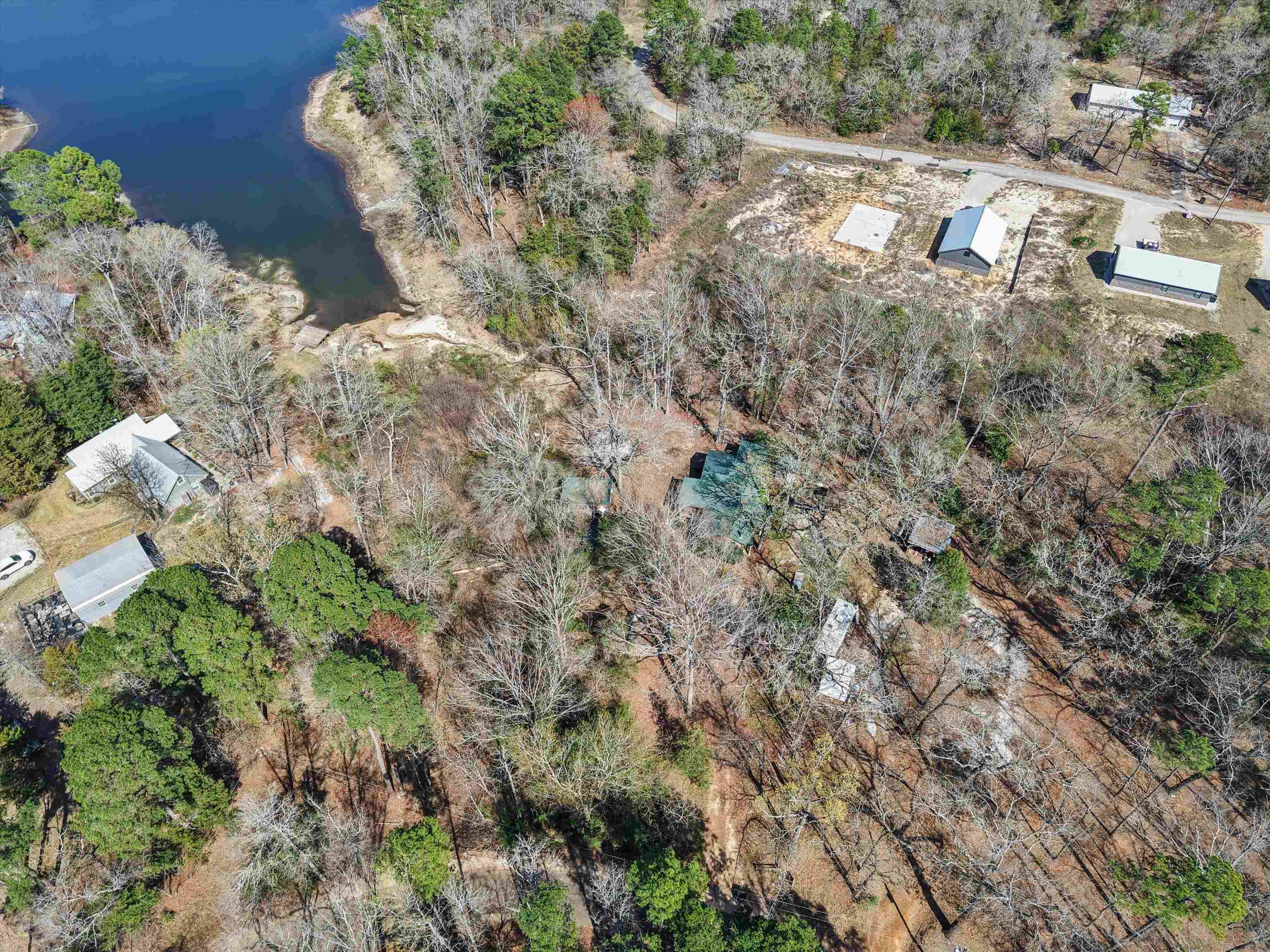 Image 2: Aerial view of a large body of water, Aerial View