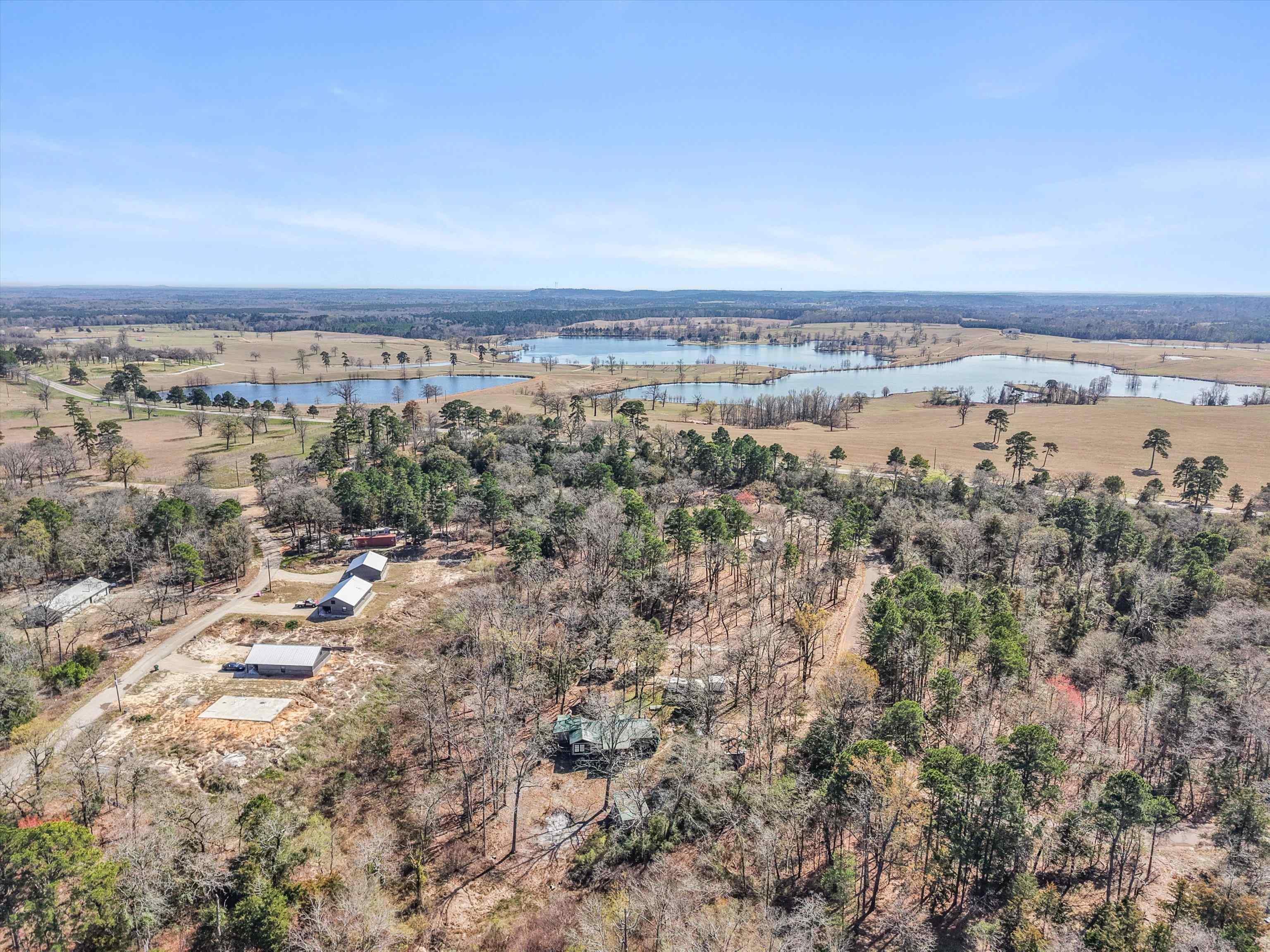 Image 3: Bird's eye view of a large body of water, Aerial View