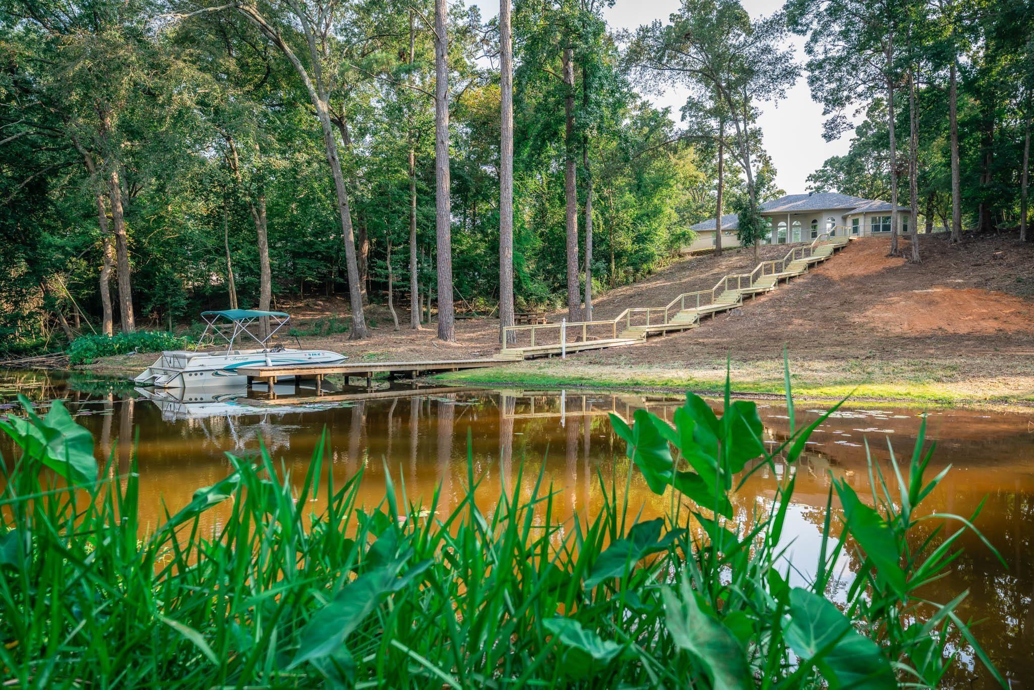 Image 2: Water view with a floating dock, View