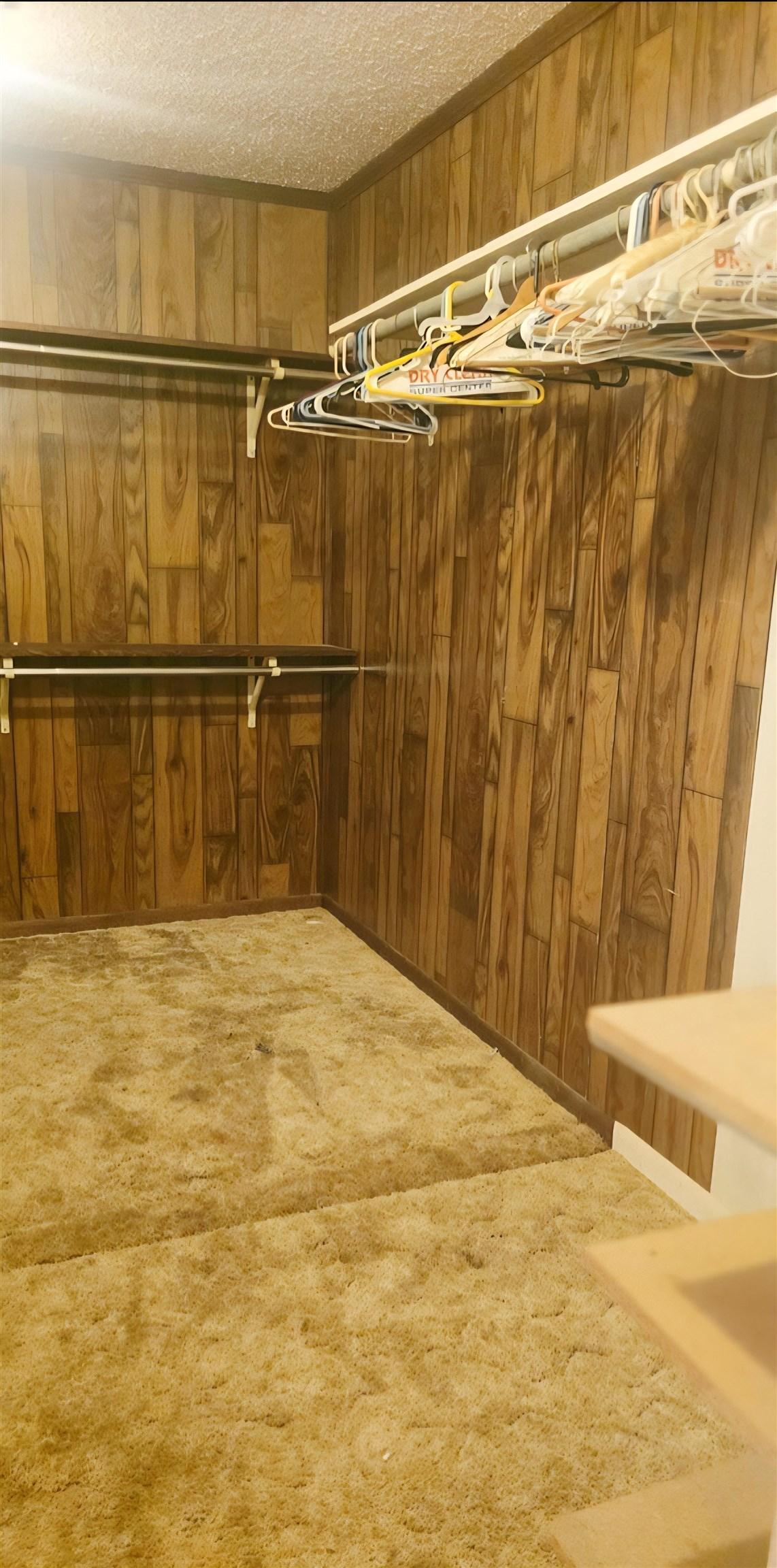 Image 3: Walk in closet featuring carpet flooring, Walk In Closets