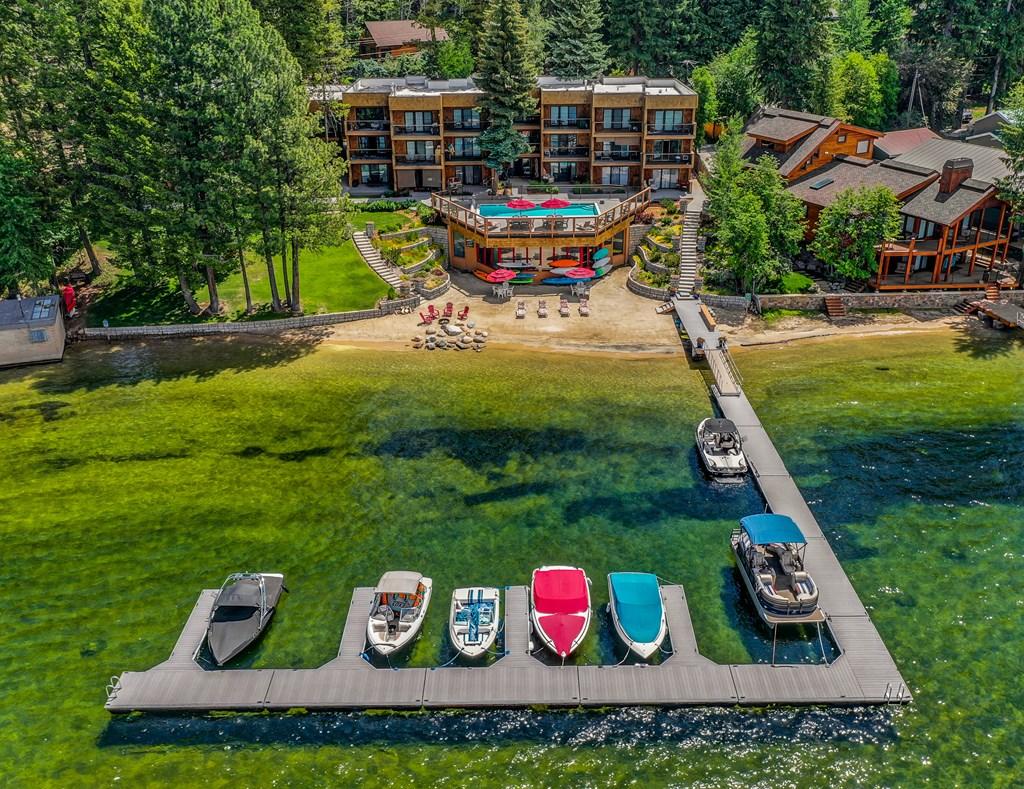 Image 2: Timberlake, Tucked away on Payette Lake between downtown and Ponderosa Park.. who knew.