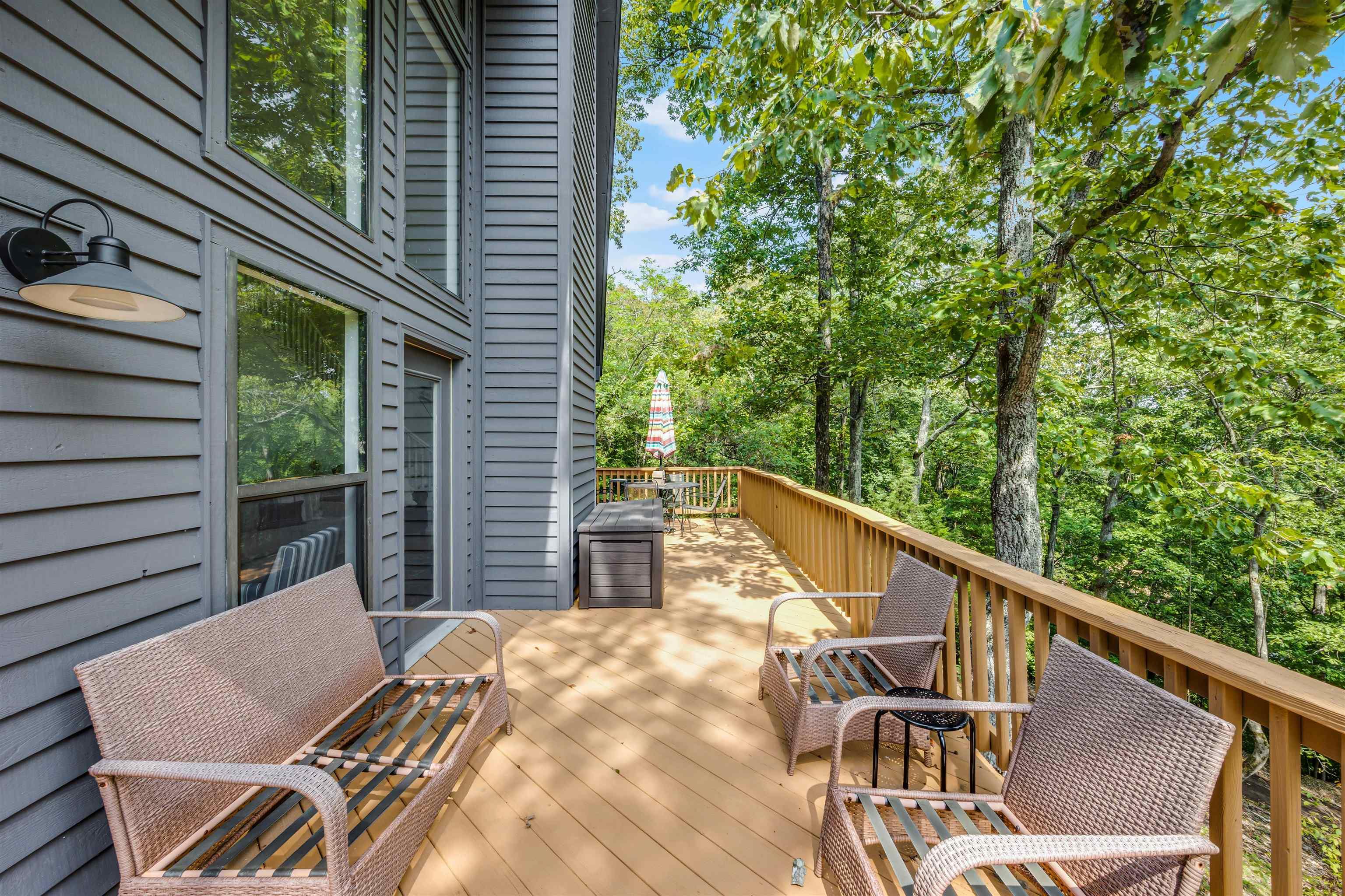 Image 4: Wooden deck with year round water views