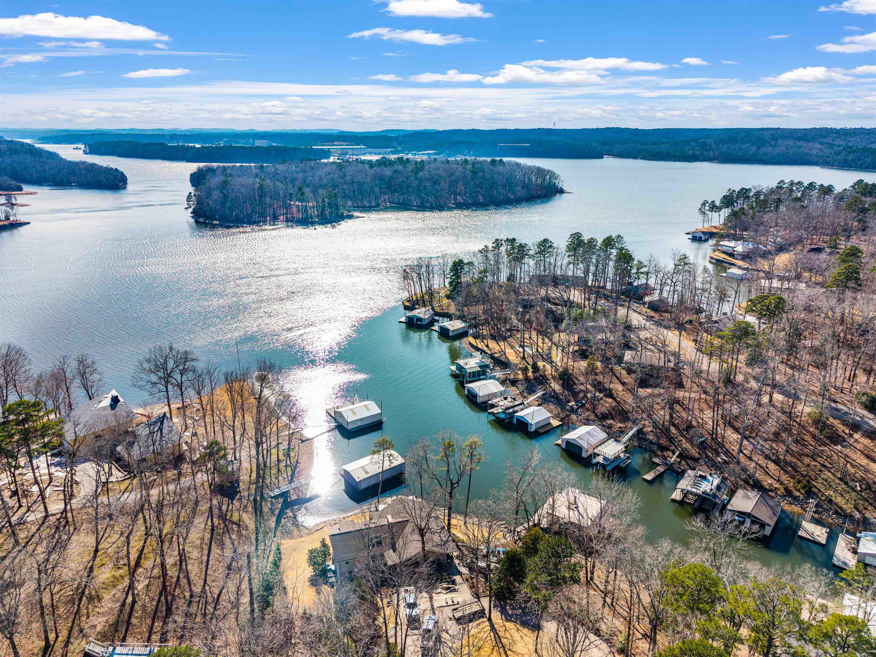 Image 3: Drone / aerial view of a nearby body of water