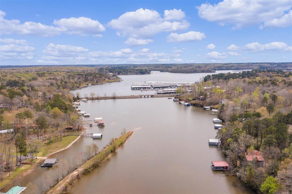 Image 1: Drone / aerial view of a large body of water