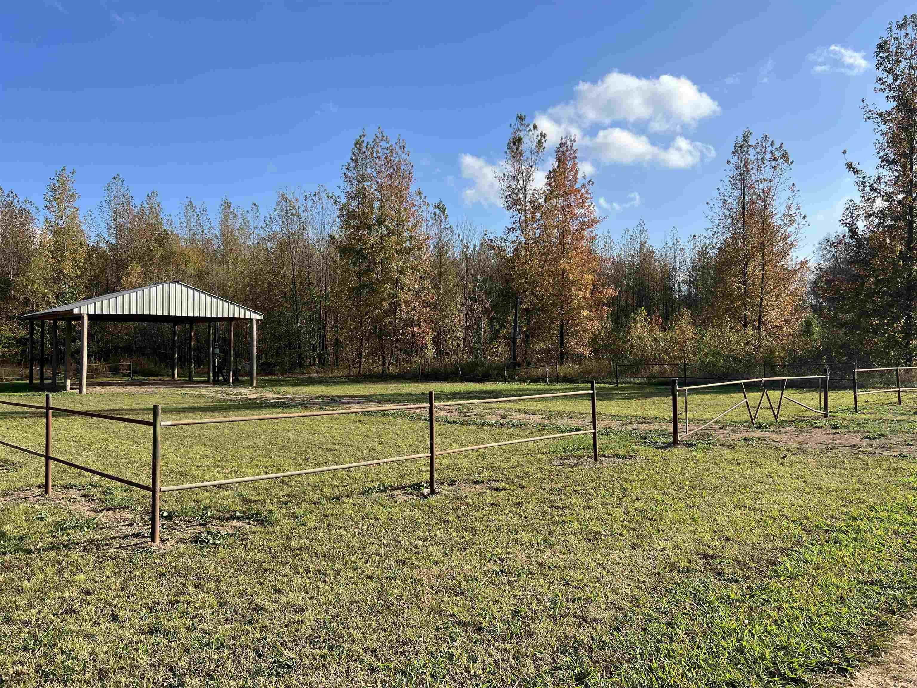 Image 3: View of yard with a rural view