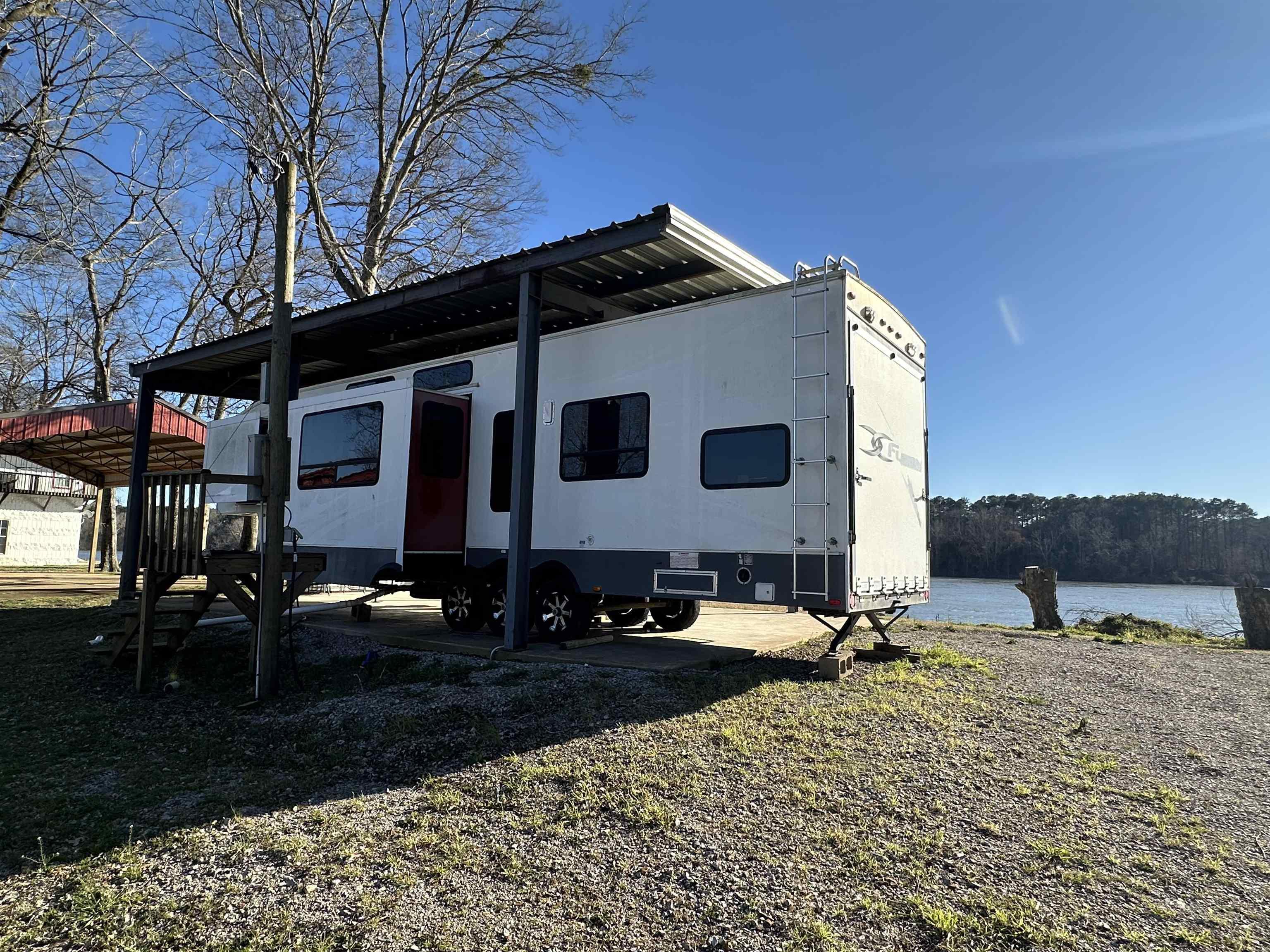 Image 3: View of outbuilding with a water view