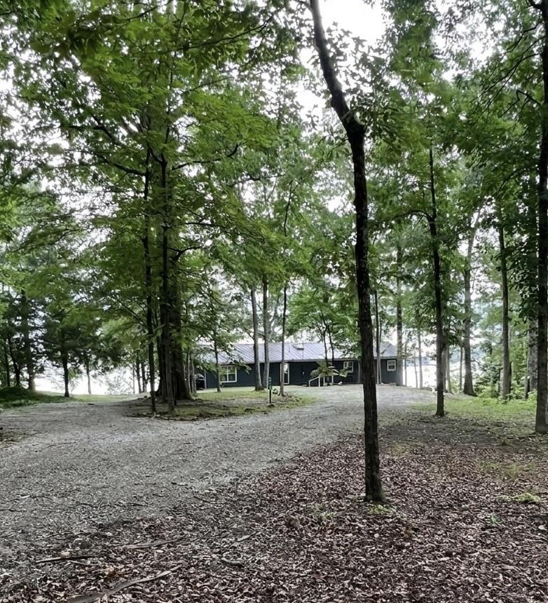 Image 4: View of home's community featuring gravel driveway