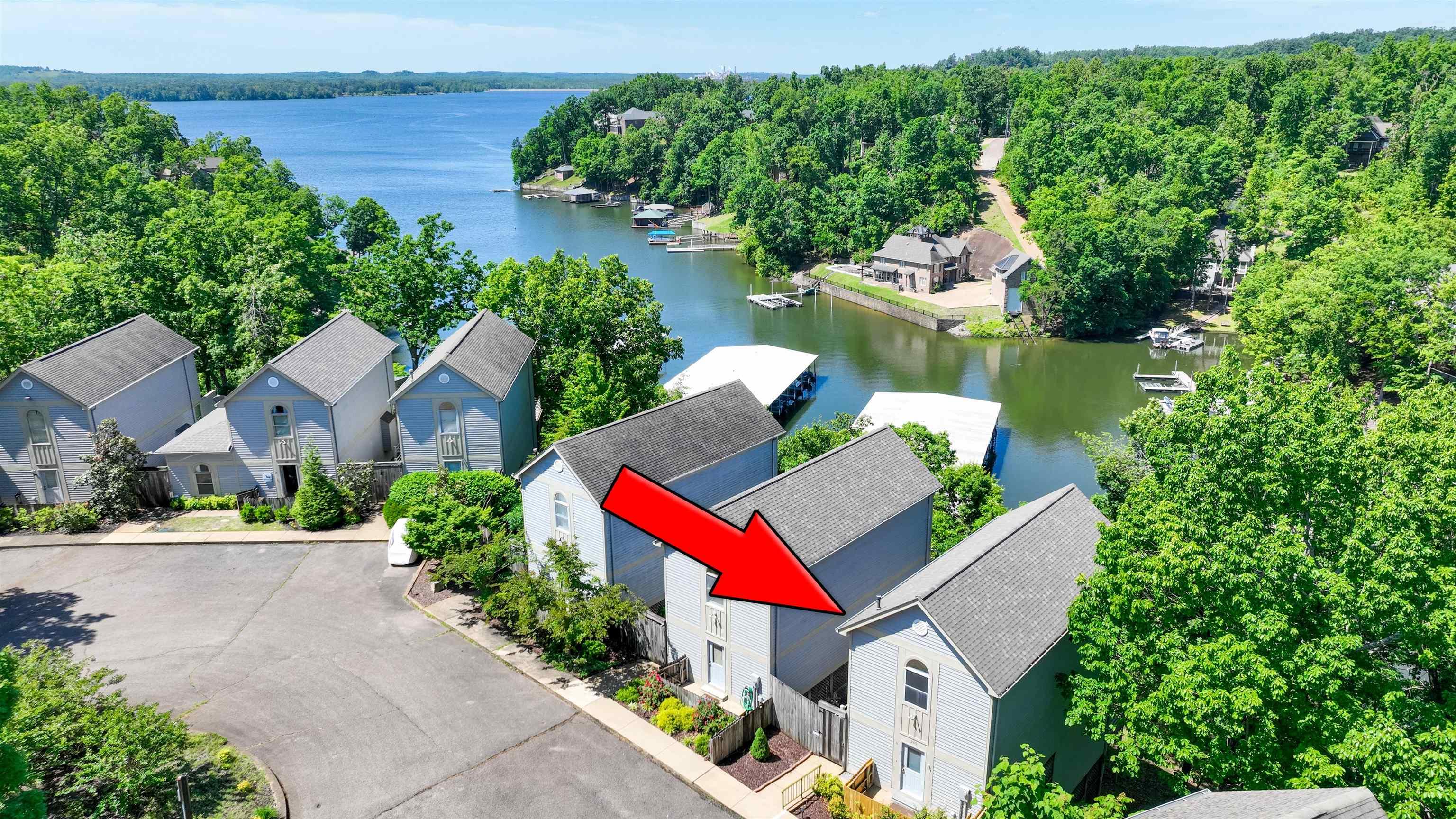 Image 3: Aerial view of a large body of water