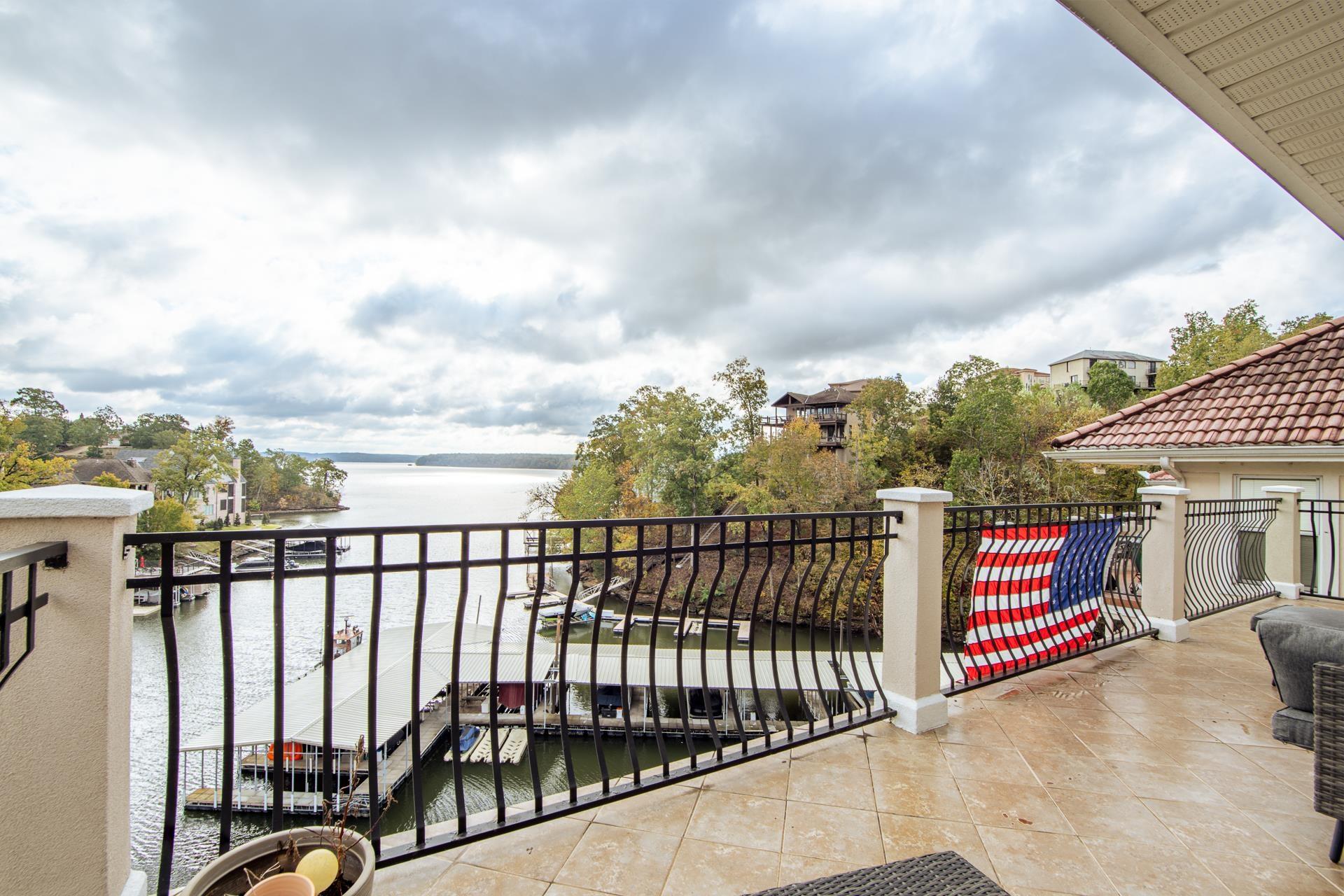 Image 3: Balcony with a water view