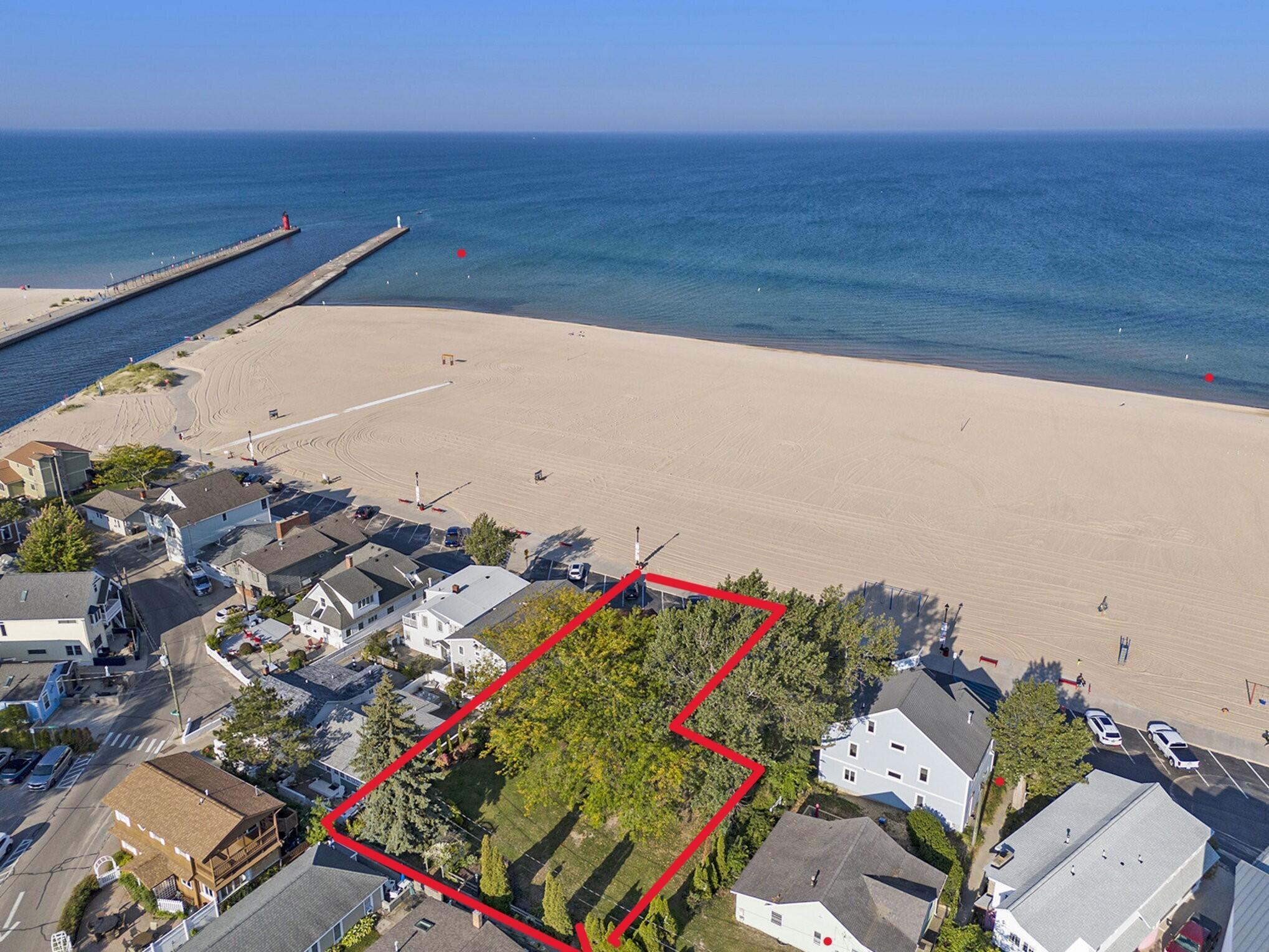 Image 2: aerial photo w lines