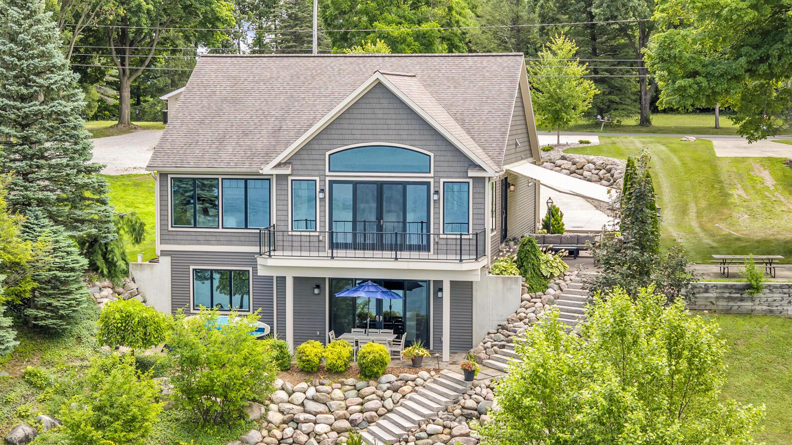 Image 2: 193 Cottage Dr Horton MI (Aerial) - 13