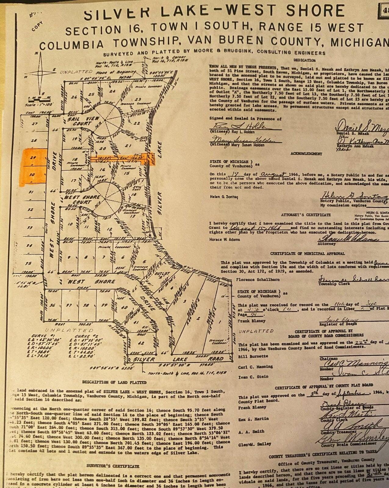 Image 3: plat map