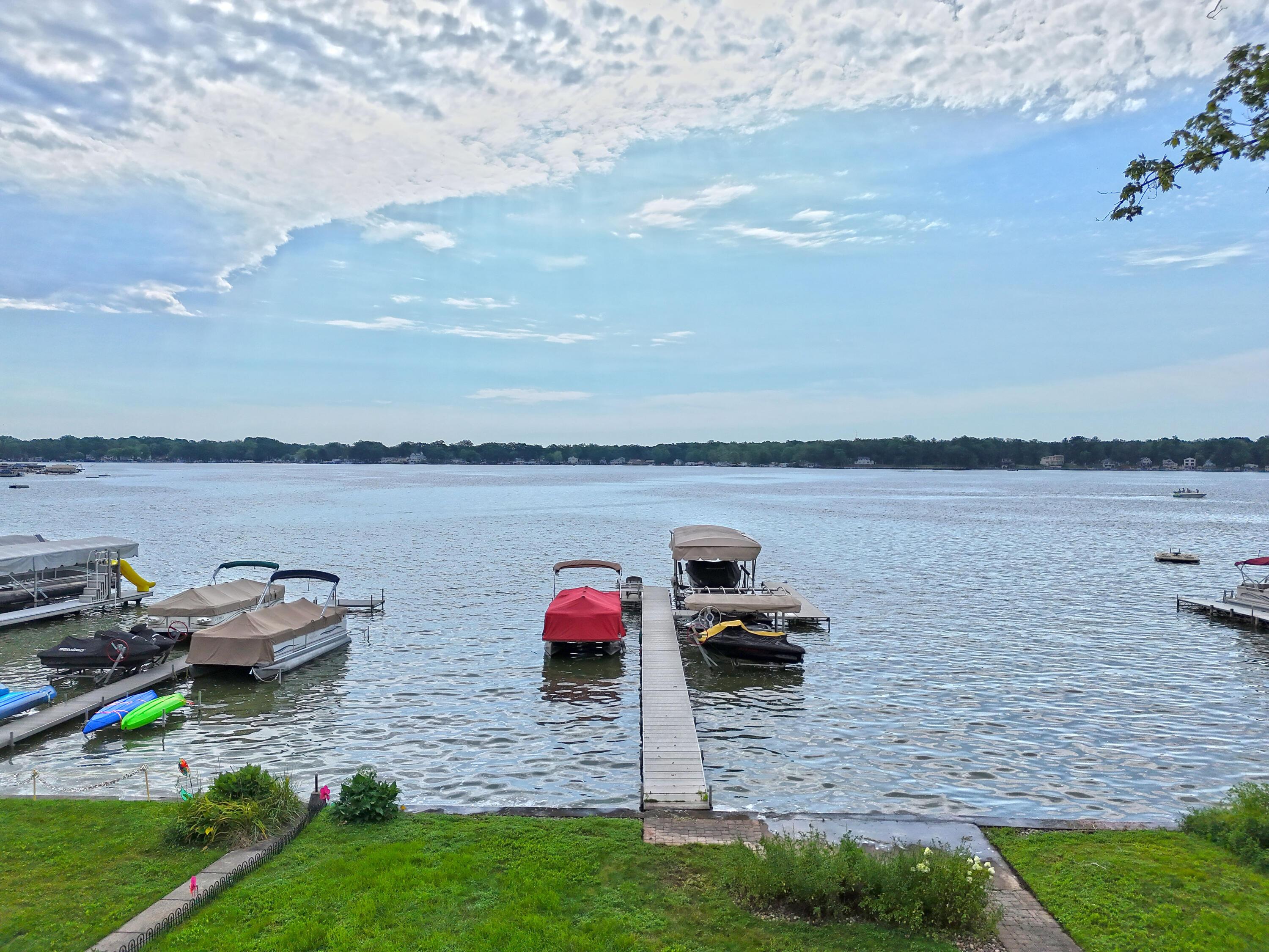 Image 2: View of Lake From Deck..