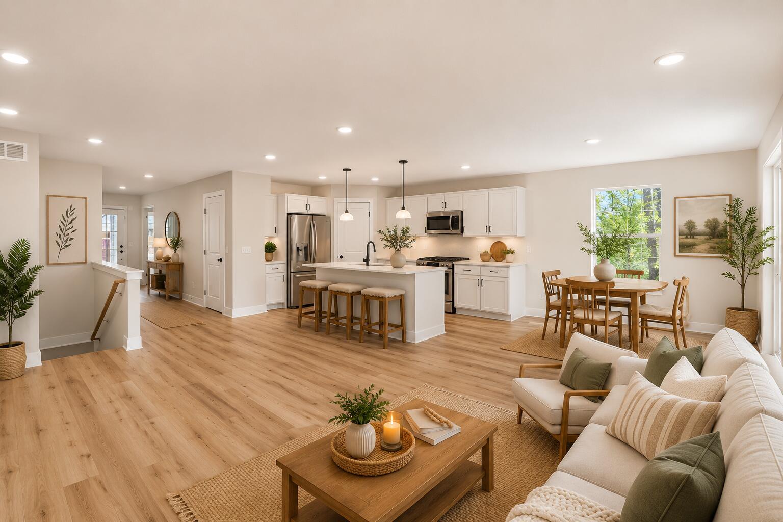 Image 3: kitchen and living room TCO05