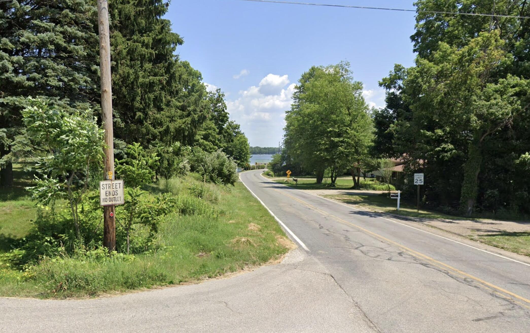 Image 2: View of lake from lot