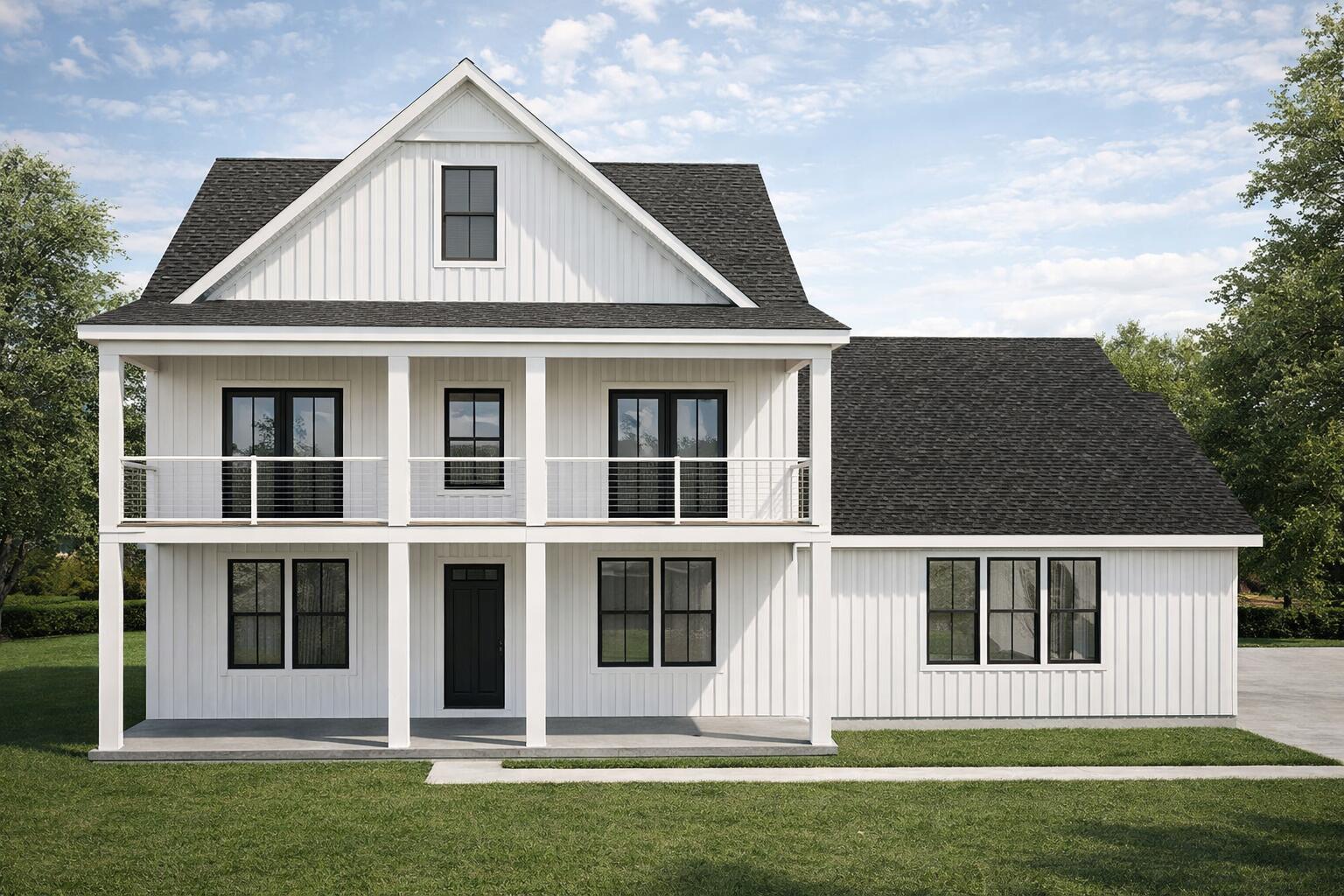 Image 1: Front Elevation Rendering (1)