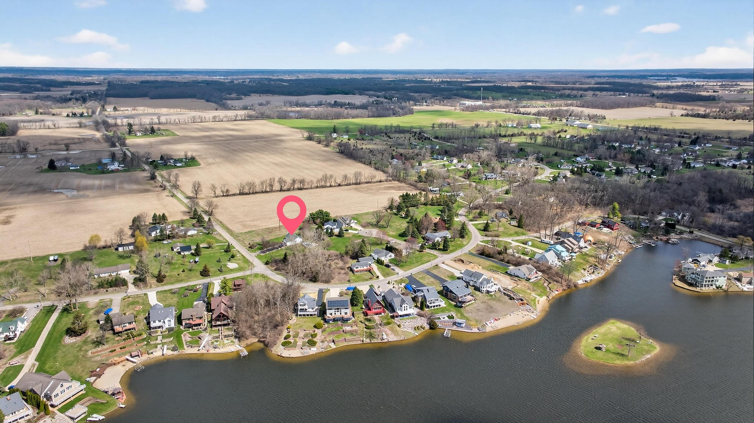 Image 3: 11085 Somerset Rd Cement City MI (Aerial