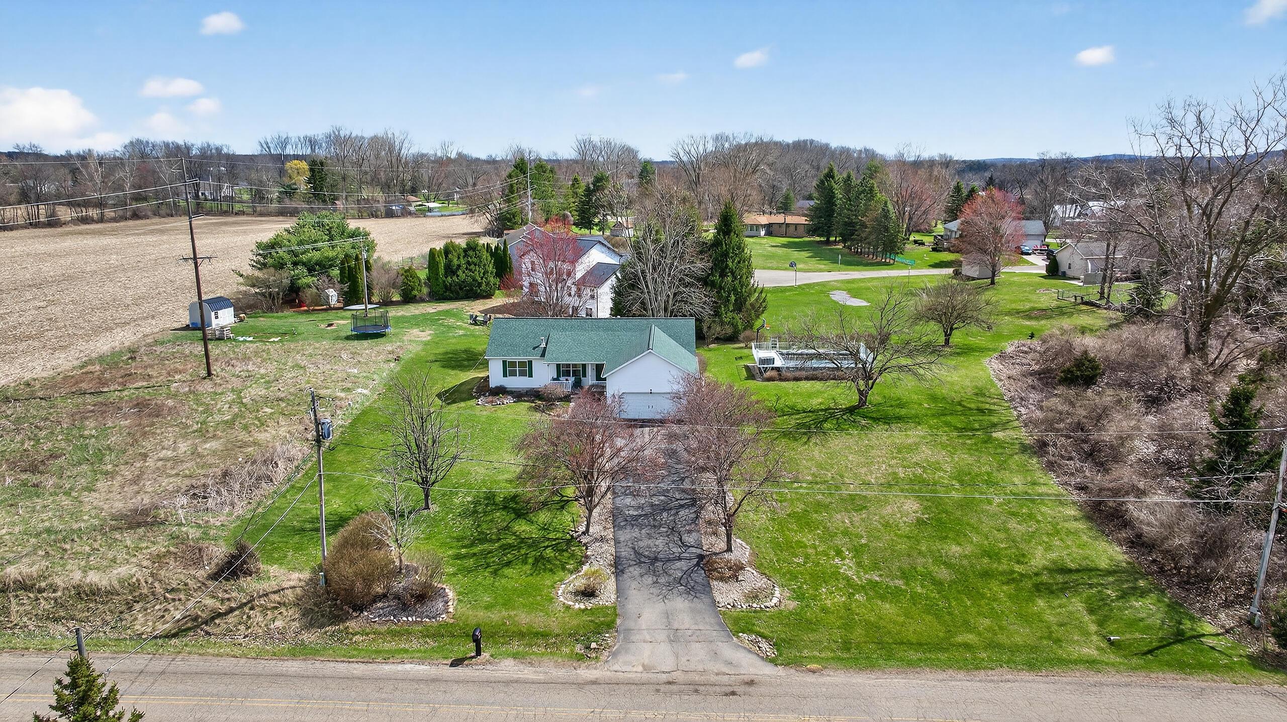 Image 4: 11085 Somerset Rd Cement City MI (Aerial