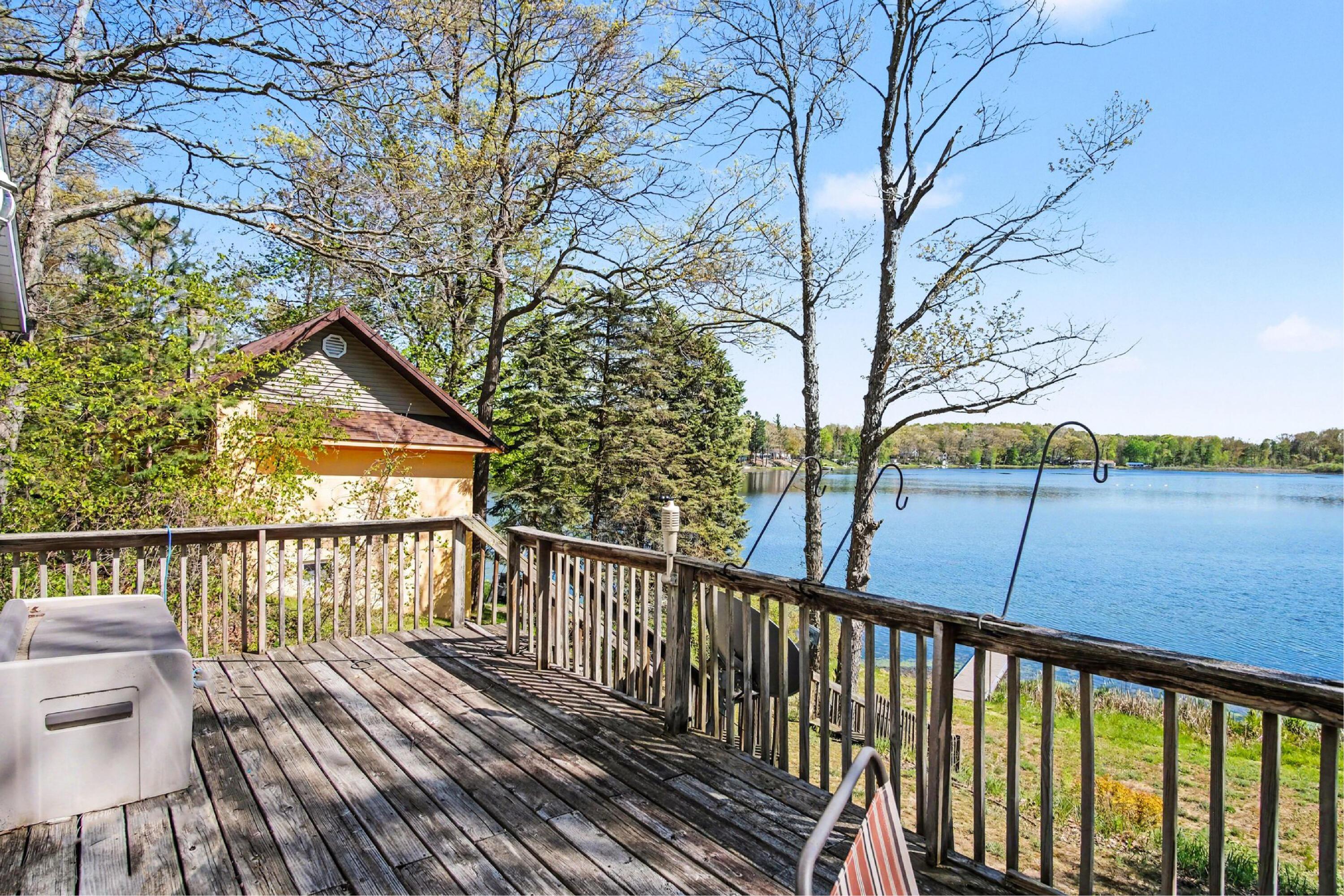 Image 3: Deck and Lake