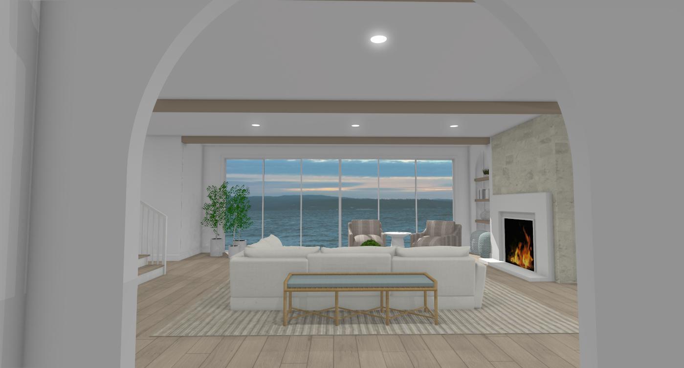 Image 4: North shore coastal entry view into livi