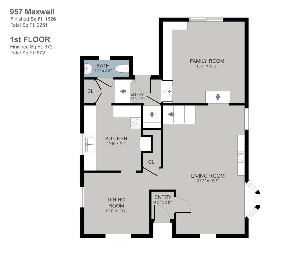 Image 4: Maxwell Main Floor Plan