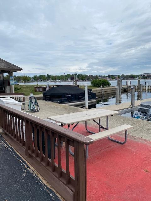 Image 4: boat slip box & table area #21