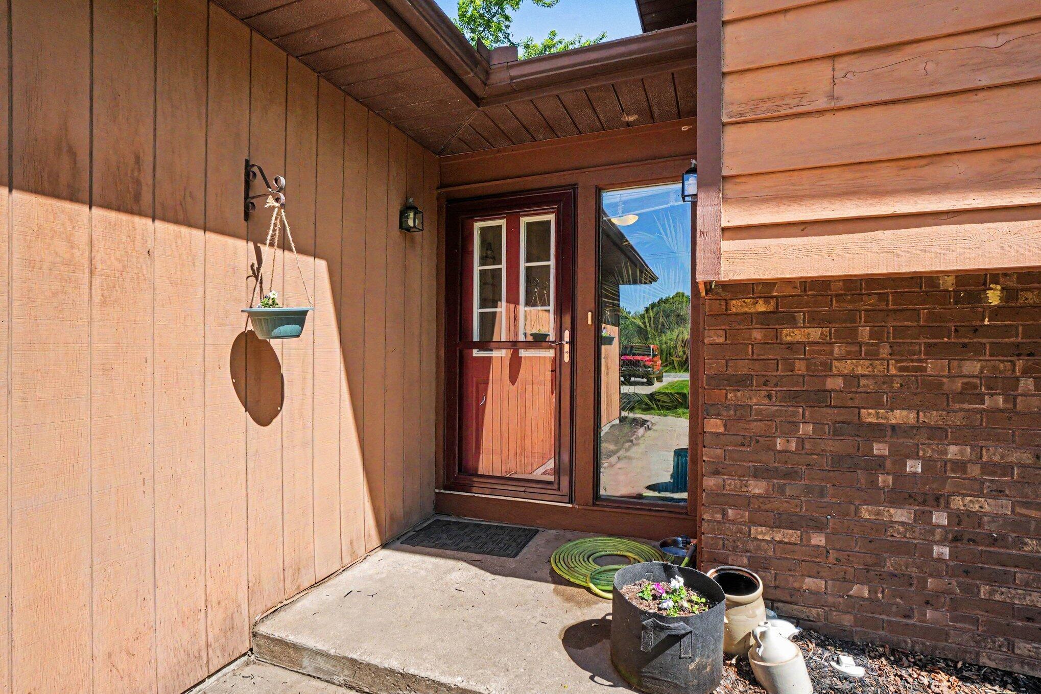 Image 3: Front Door- Close up